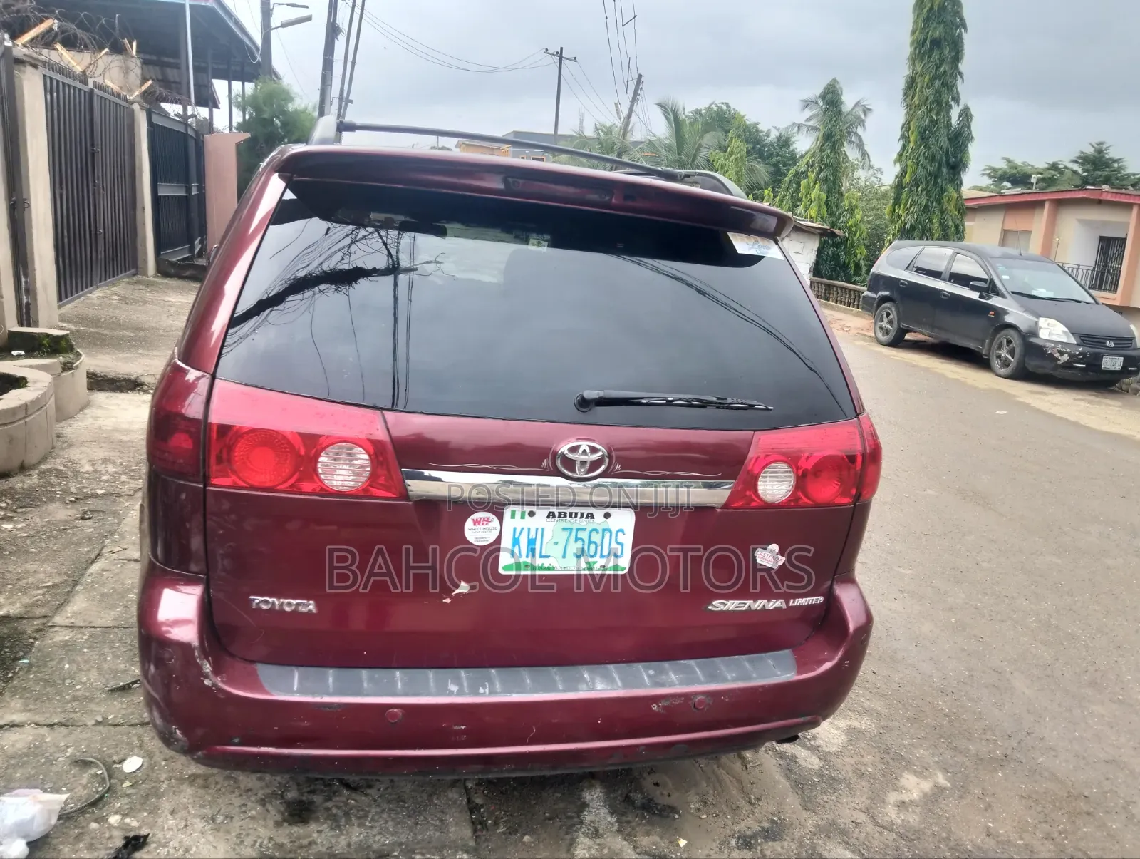 Toyota Sienna 2007 Red