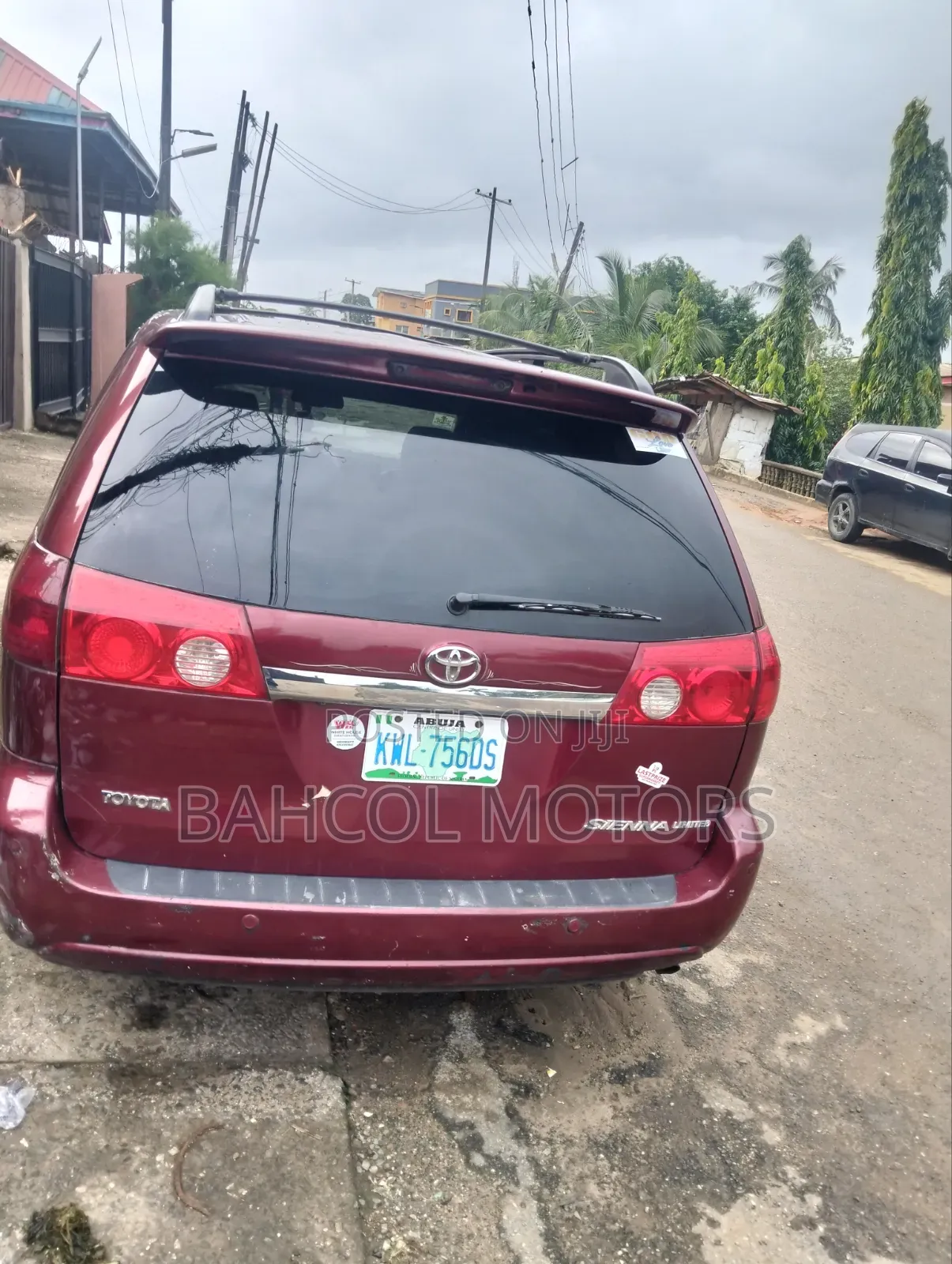 Toyota Sienna 2007 Red