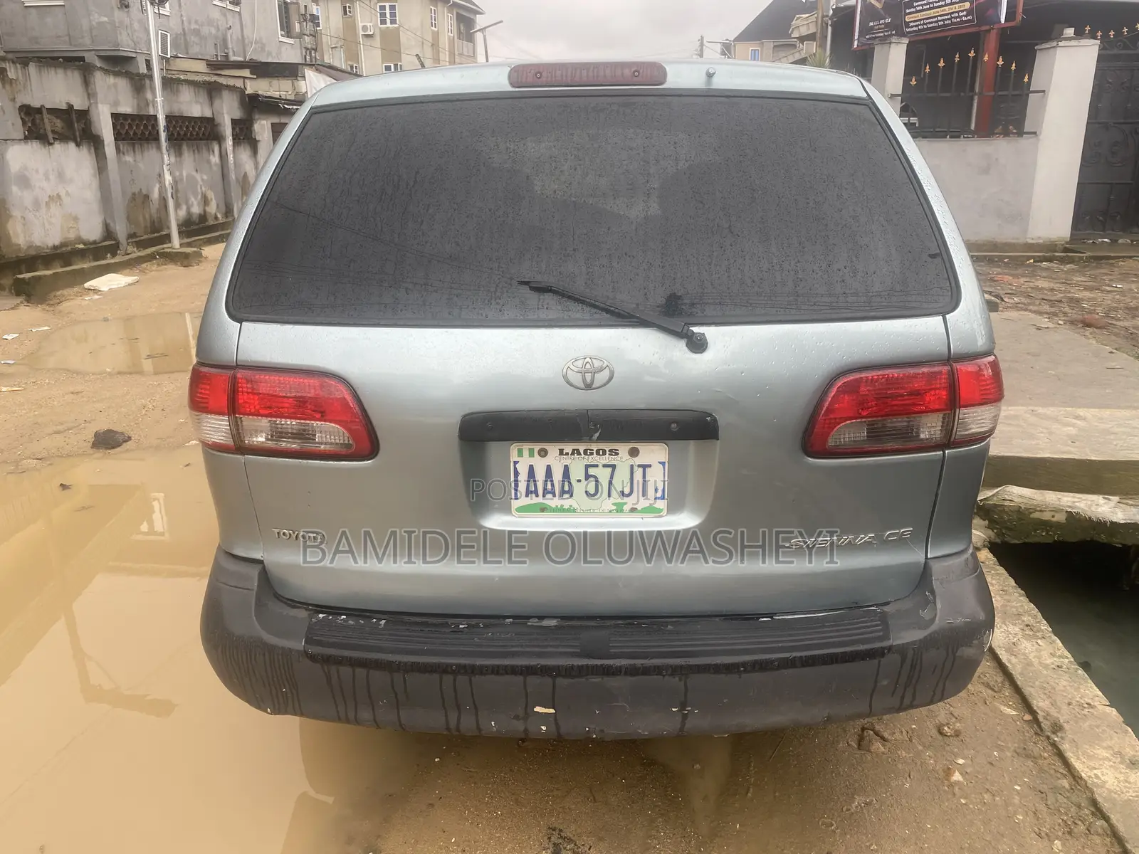 Toyota Sienna XLE 2001 Blue