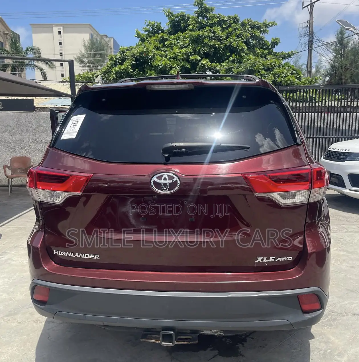 Toyota Highlander XLE 4dr SUV AWD (3.5L 6cyl 6A) 2015 Burgundy