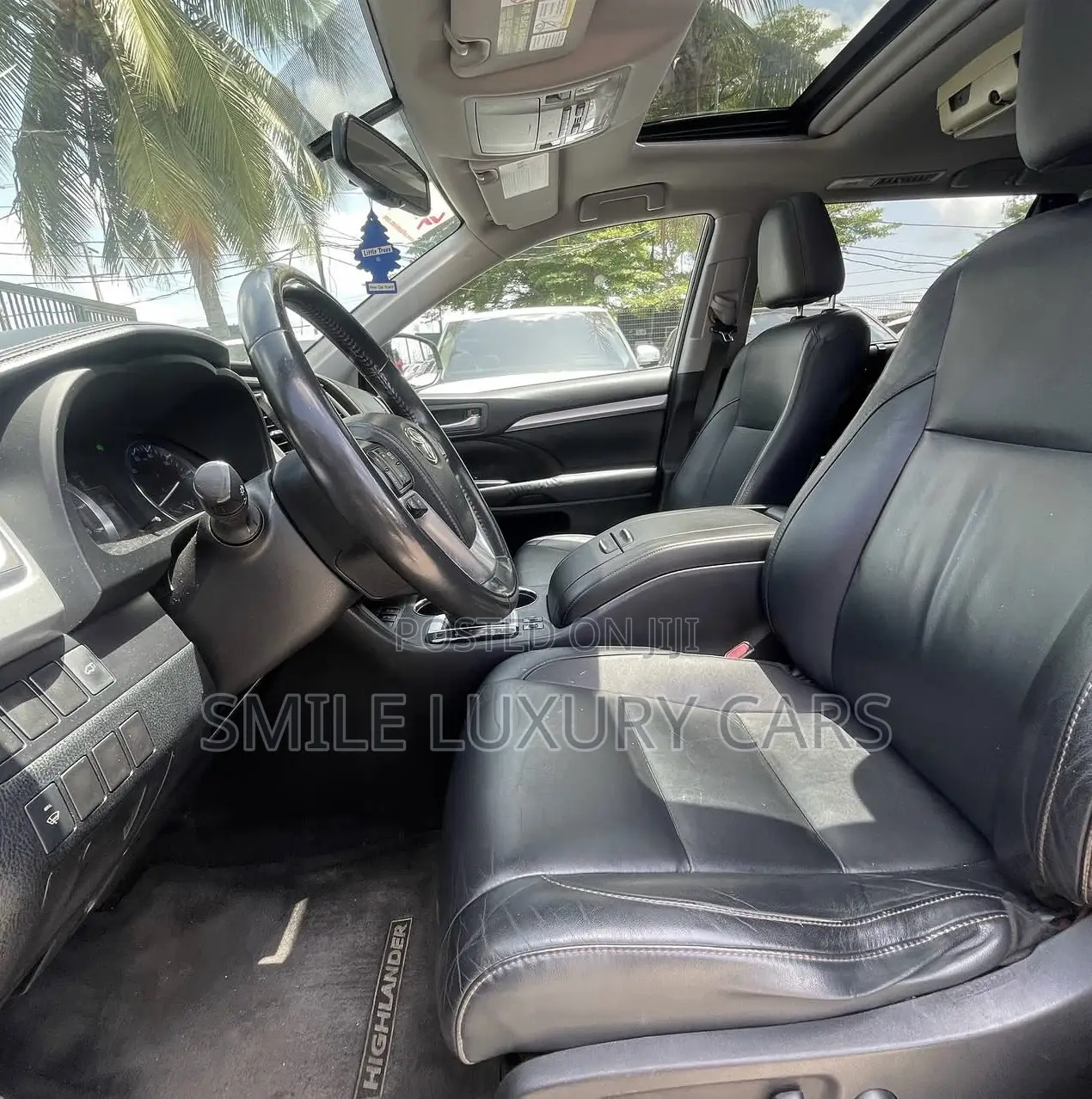 Toyota Highlander XLE 4dr SUV AWD (3.5L 6cyl 6A) 2015 Black
