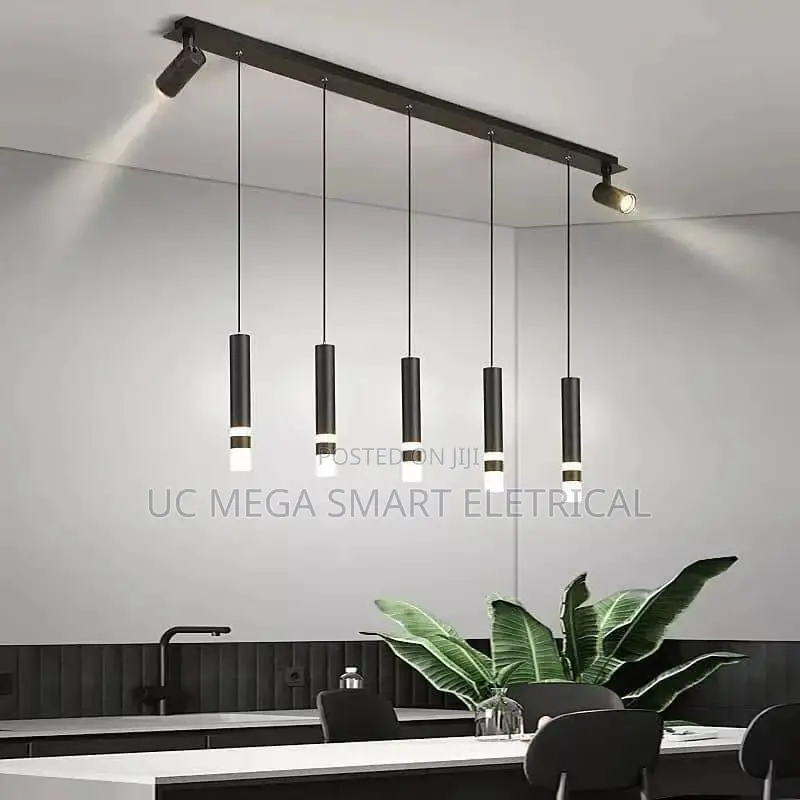 2025 Dining Room Chandelier Three Led Simple Modern Cash Register Bar