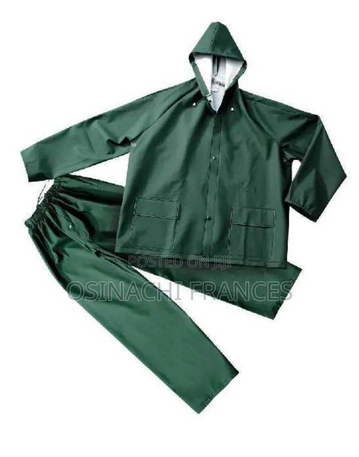 Up And Down Pvc Original Rain Coat -+