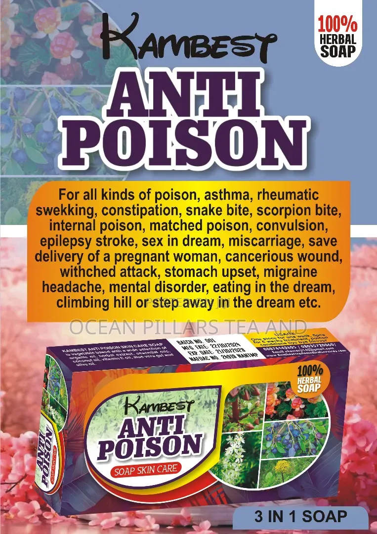 Anti Poison Soap for All Kinds of Poison
