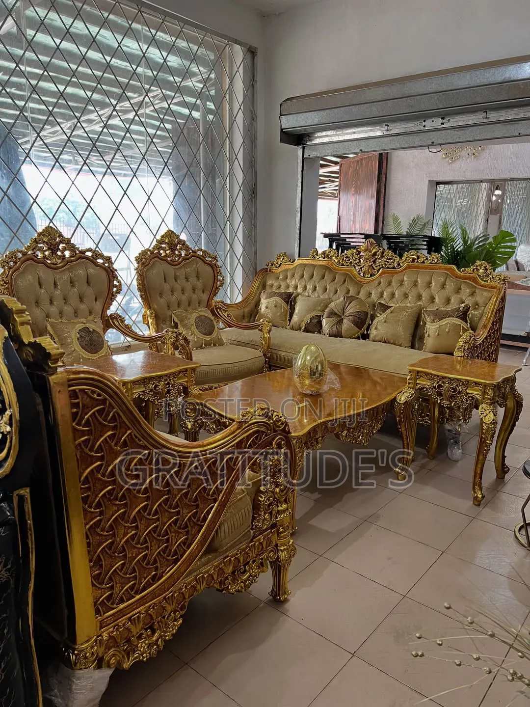 Egyptian Royal Sofa Sets by 7 Seaters