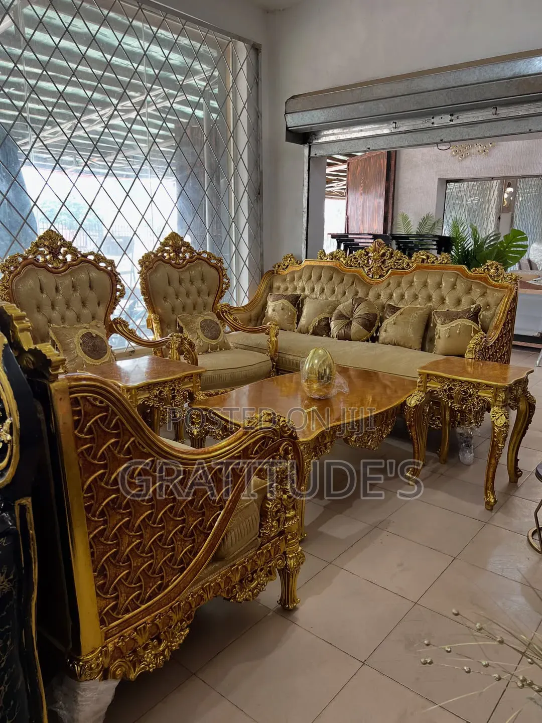 Egyptian Royal Sofa Sets by 7 Seaters