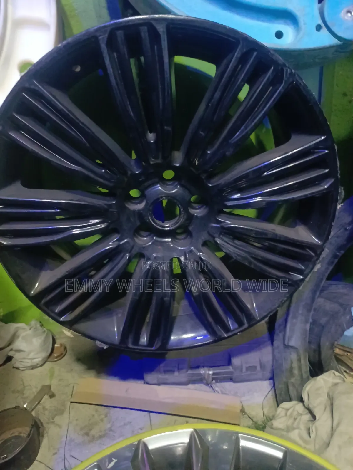 22inches Rim for Range Rover Sport All Black Factory Filleted Original