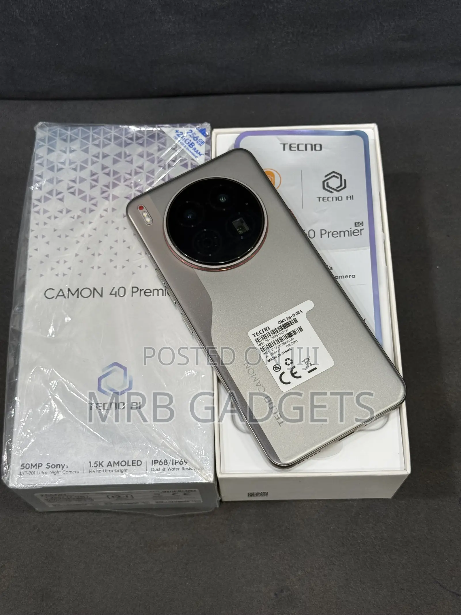 Tecno Camon 40 Premier 256 GB