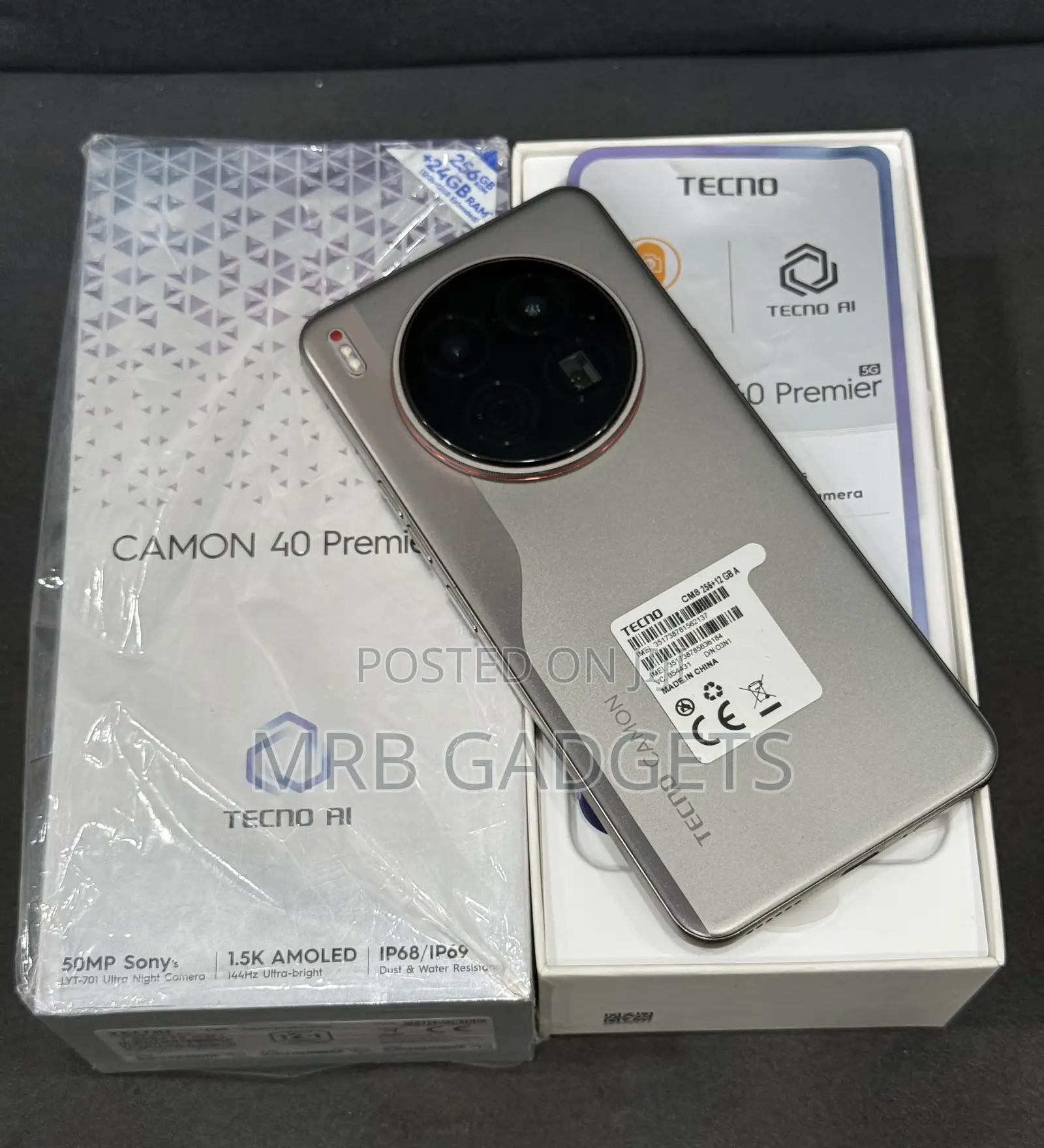 Tecno Camon 40 Premier 256 GB