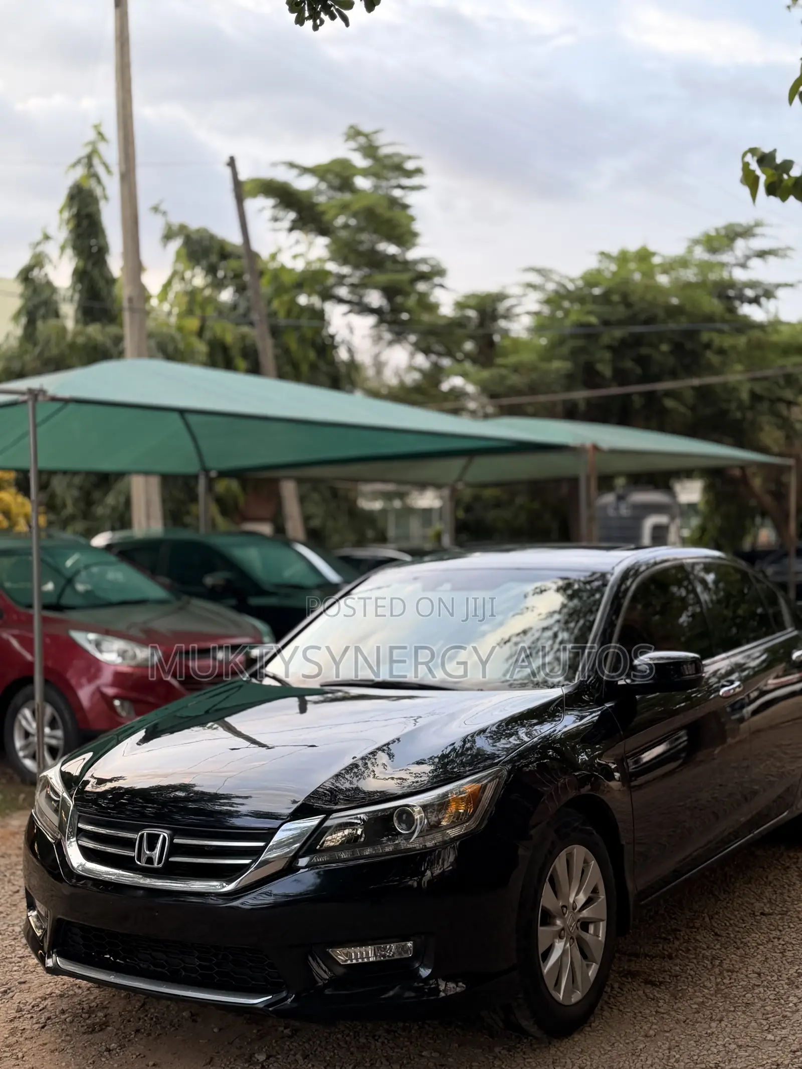 Honda Accord EX-L V-6 4dr Sedan w/Navigation (3.5L 6cyl 6A) 2014 Black