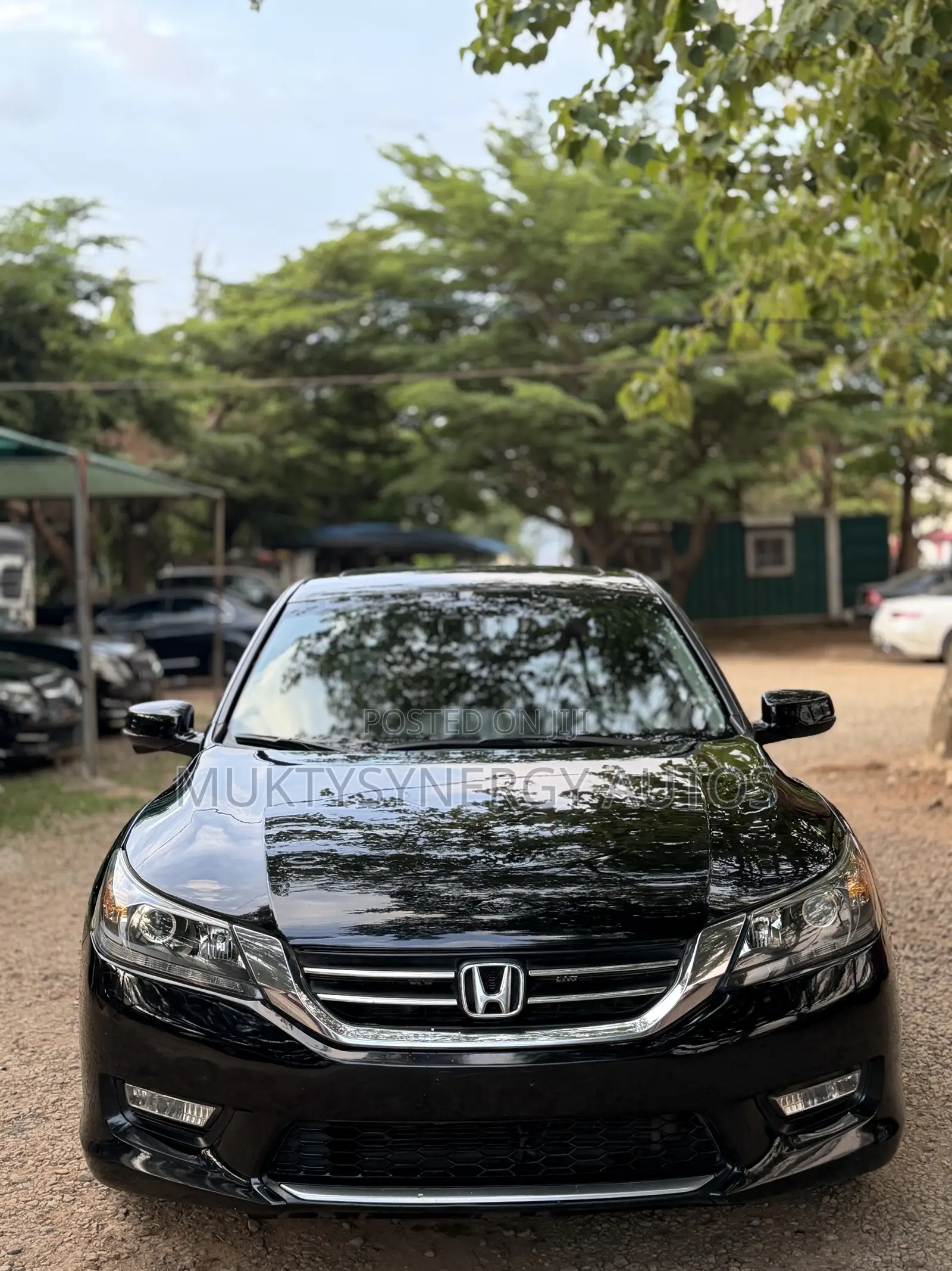 Honda Accord EX-L V-6 4dr Sedan w/Navigation (3.5L 6cyl 6A) 2014 Black