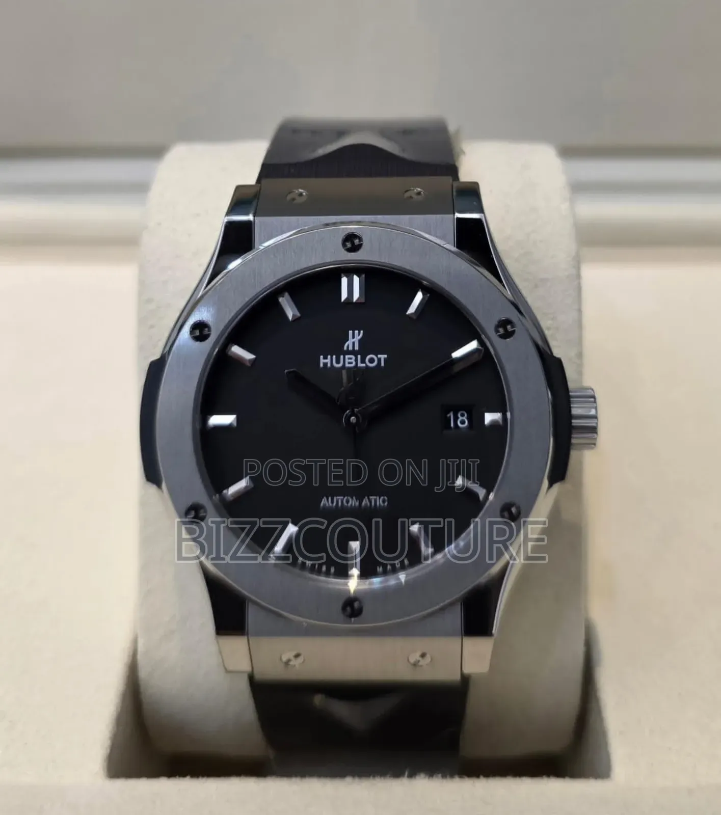 Super Clone Hublot Classic Fusion Rubber Strap Watch Available Instore