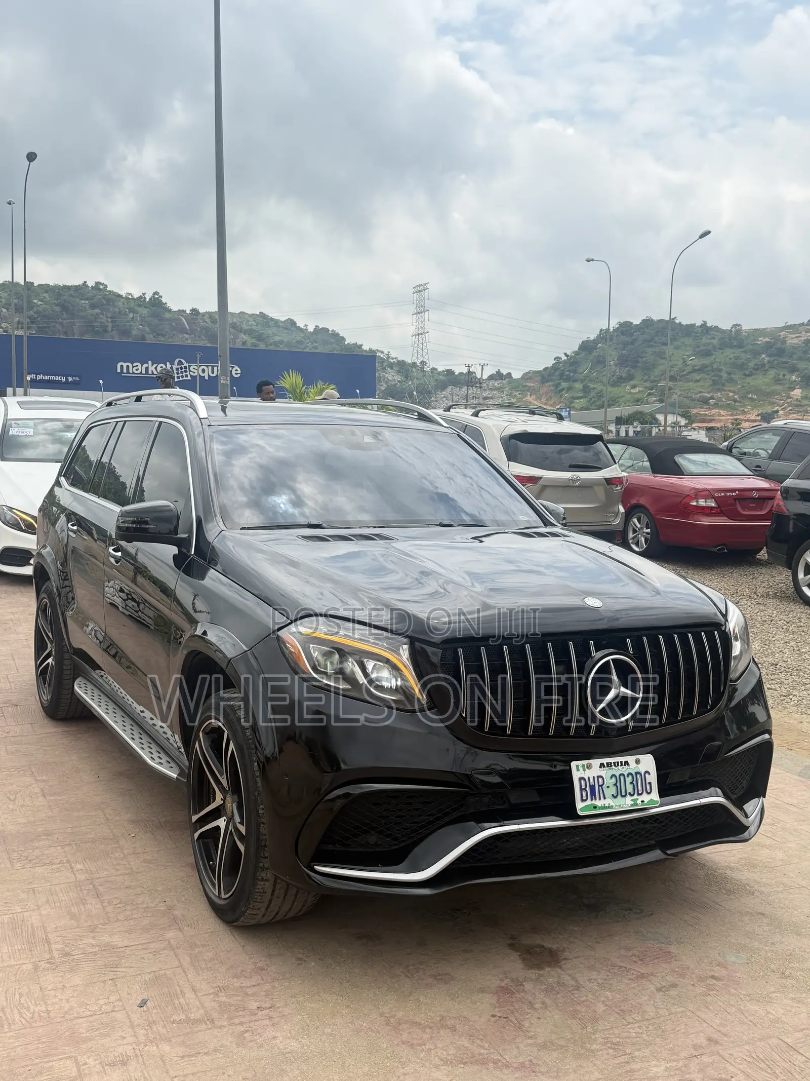 Mercedes-Benz GLS-Class GLS450 4Matic 2017 Black