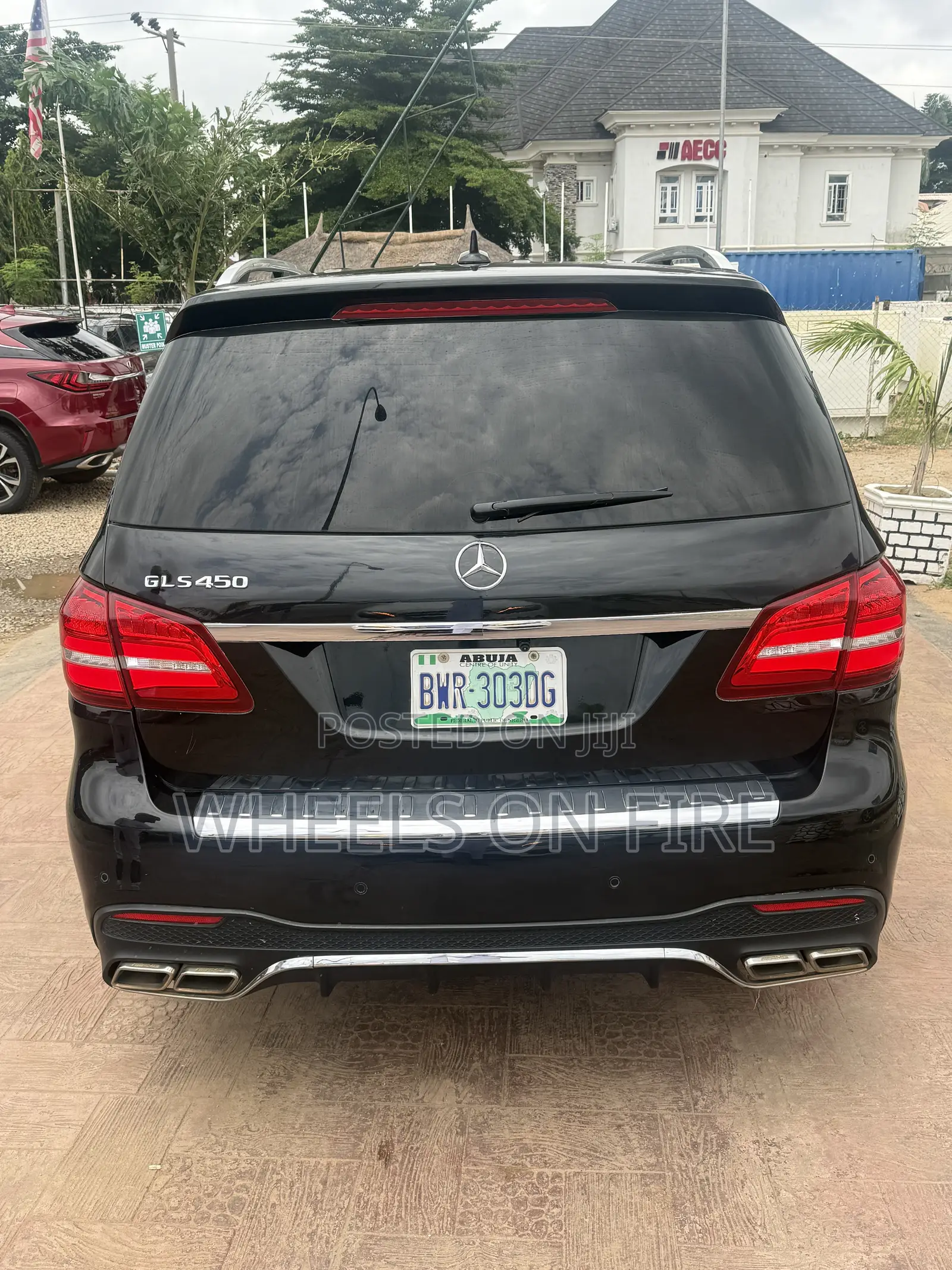Mercedes-Benz GLS-Class GLS450 4Matic 2017 Black
