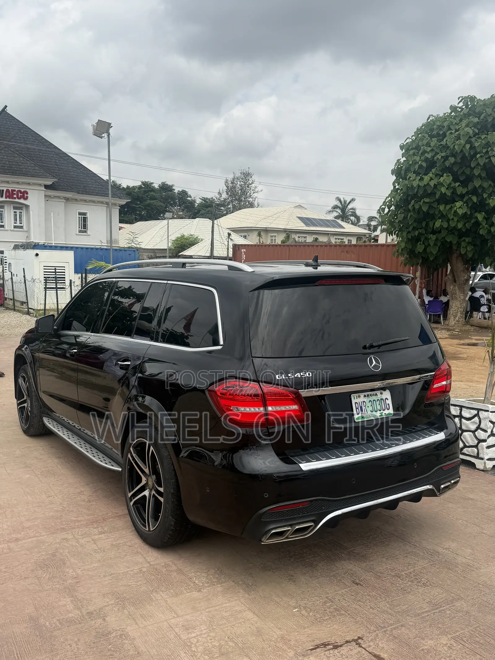 Mercedes-Benz GLS-Class GLS450 4Matic 2017 Black