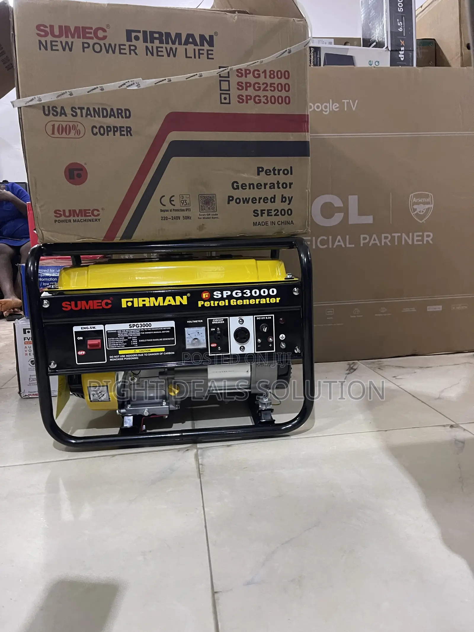 New Firman Spg3000 Generator for Shops and Offices