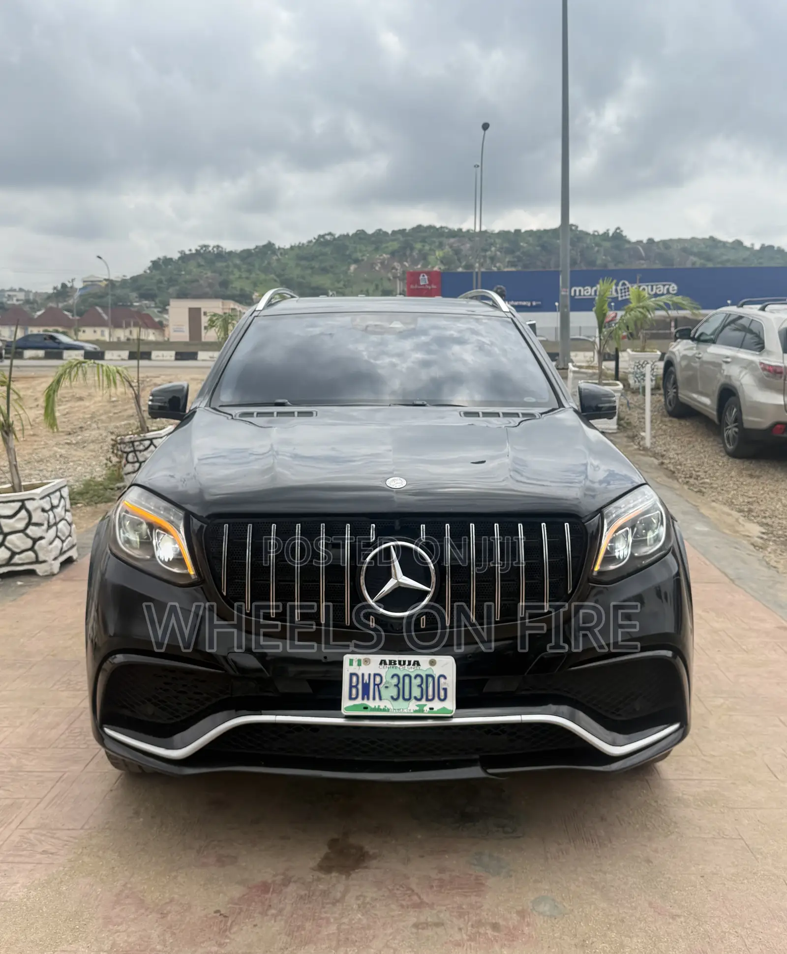 Mercedes-Benz GLS-Class GLS450 4Matic 2017 Black