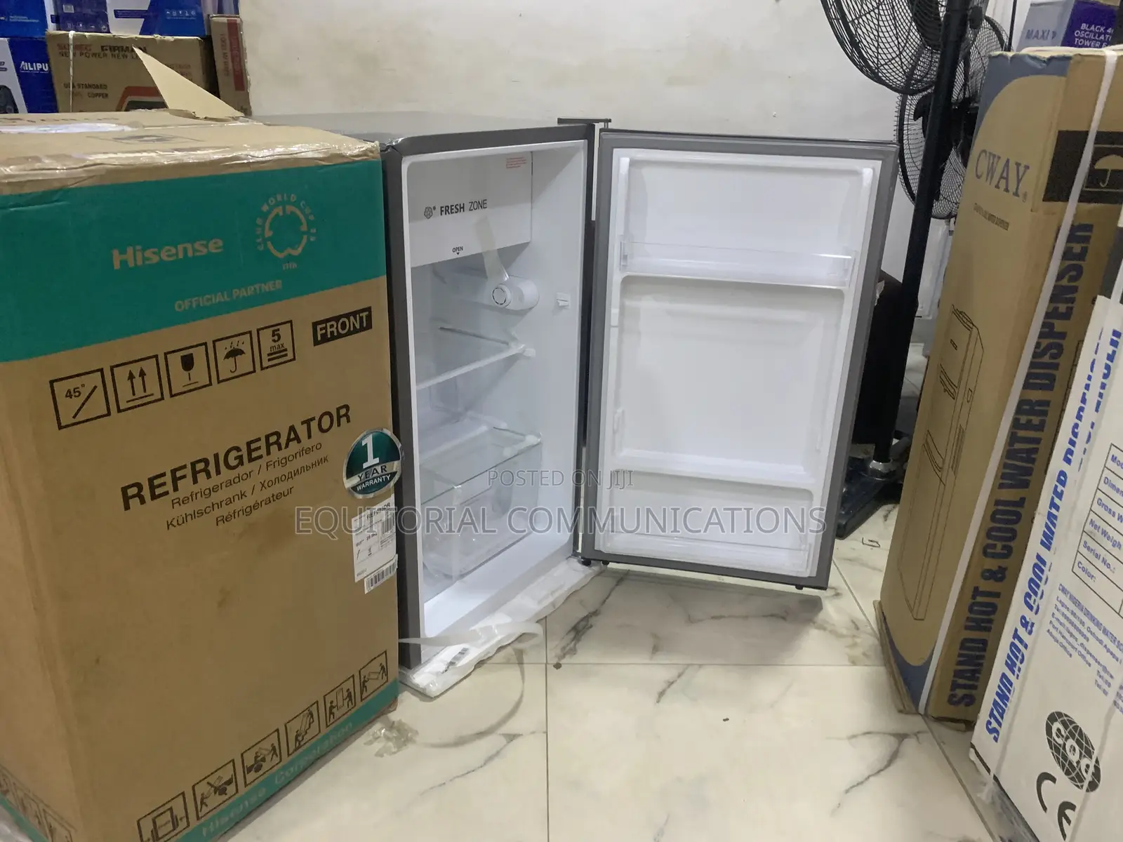 Hisense 093dr 90 Litres Silver Single Door Refrigerator