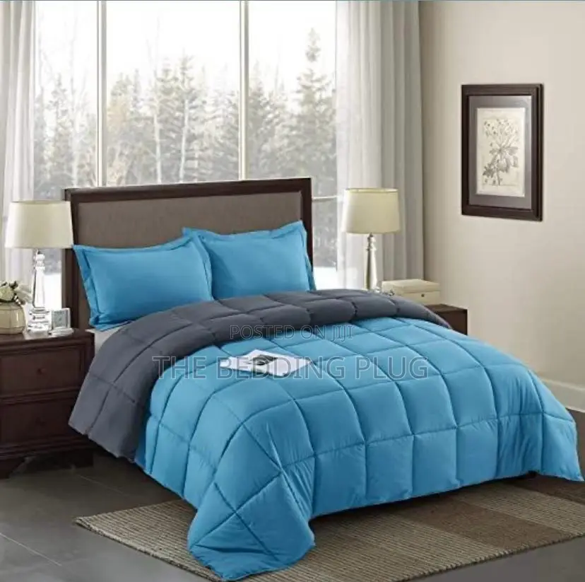 Reversible Cotton Bedsheet Duvet Set (6x6)