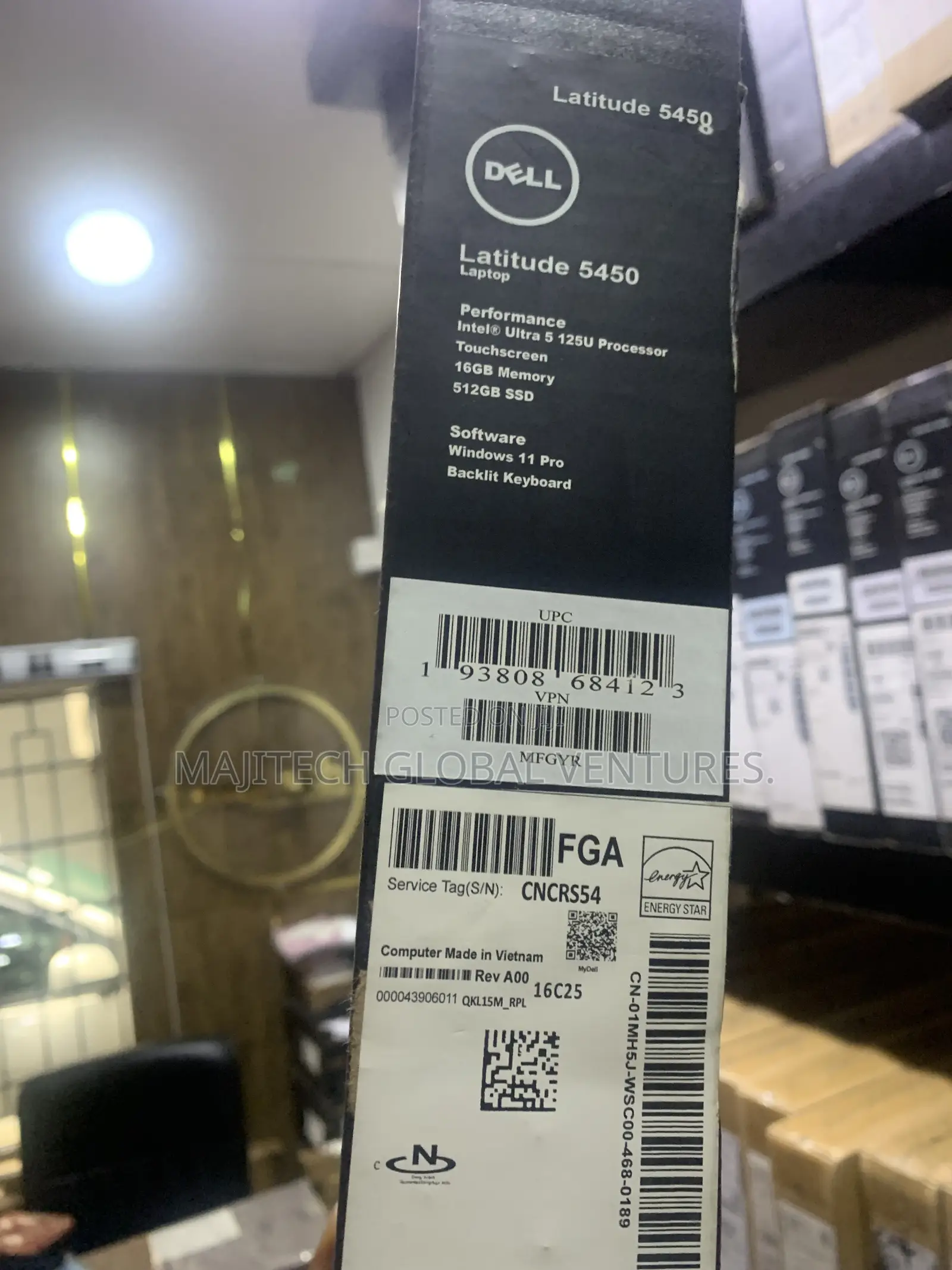 New Laptop Dell Latitude 5450 16GB Intel Core Ultra 5 SSD 512GB
