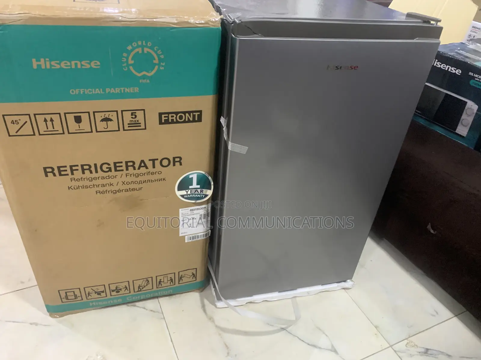 Hisense 90l Compact 093dr Refrigerator With Low Noise