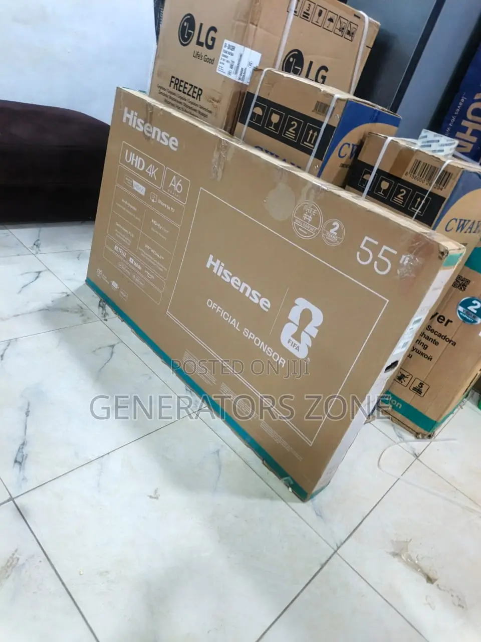 Upgrade Your Home With Hisense 55 Inch Smart Tv Model 55a6q