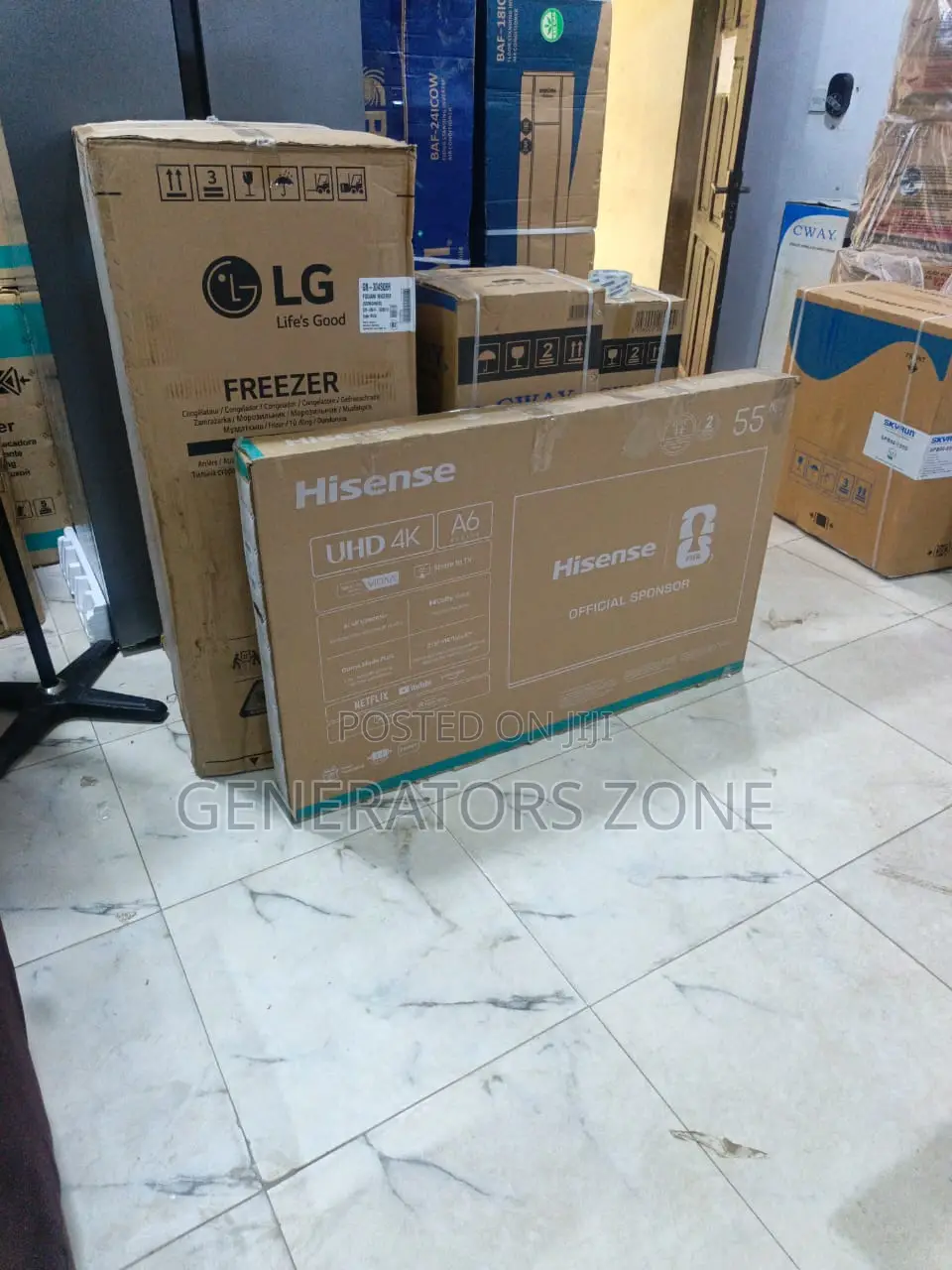 Upgrade Your Home With Hisense 55 Inch Smart Tv Model 55a6q