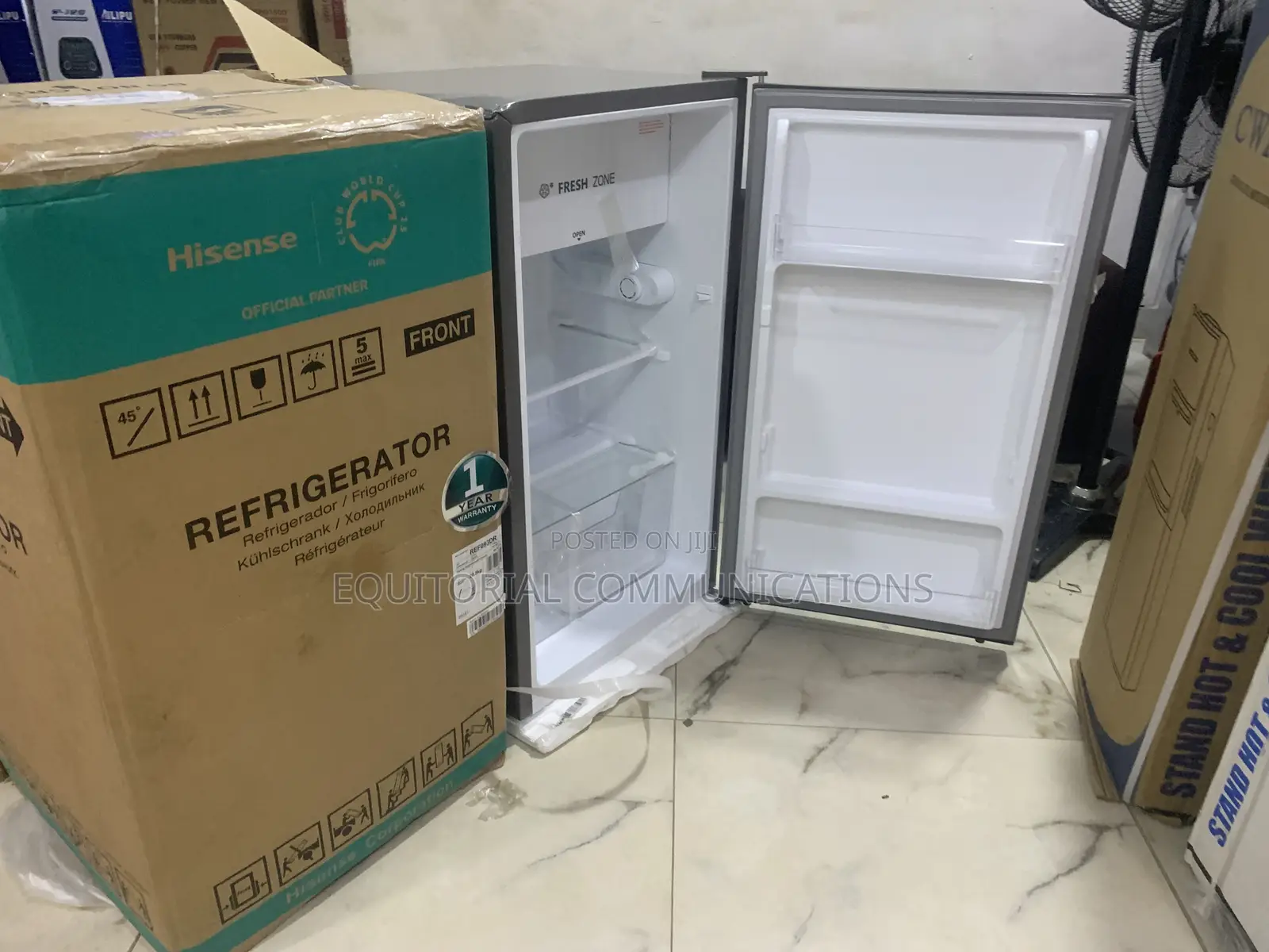 Hisense 90l Compact 093dr Refrigerator With Low Noise