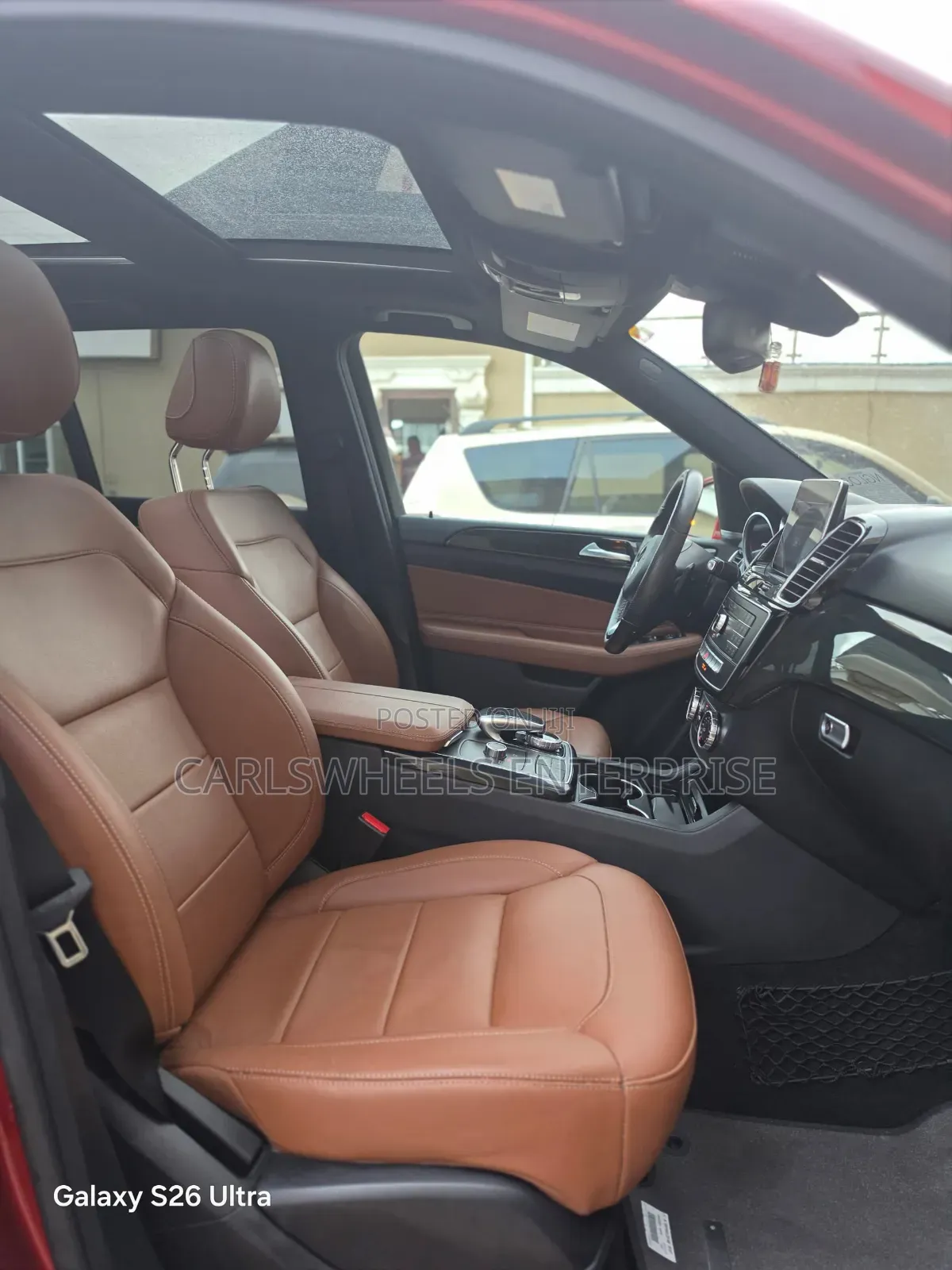 Mercedes-Benz GLE-Class 2016 Red