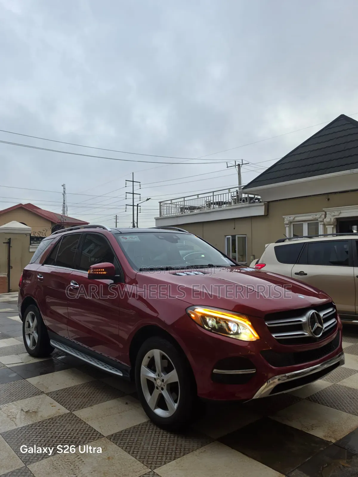 Mercedes-Benz GLE-Class 2016 Red