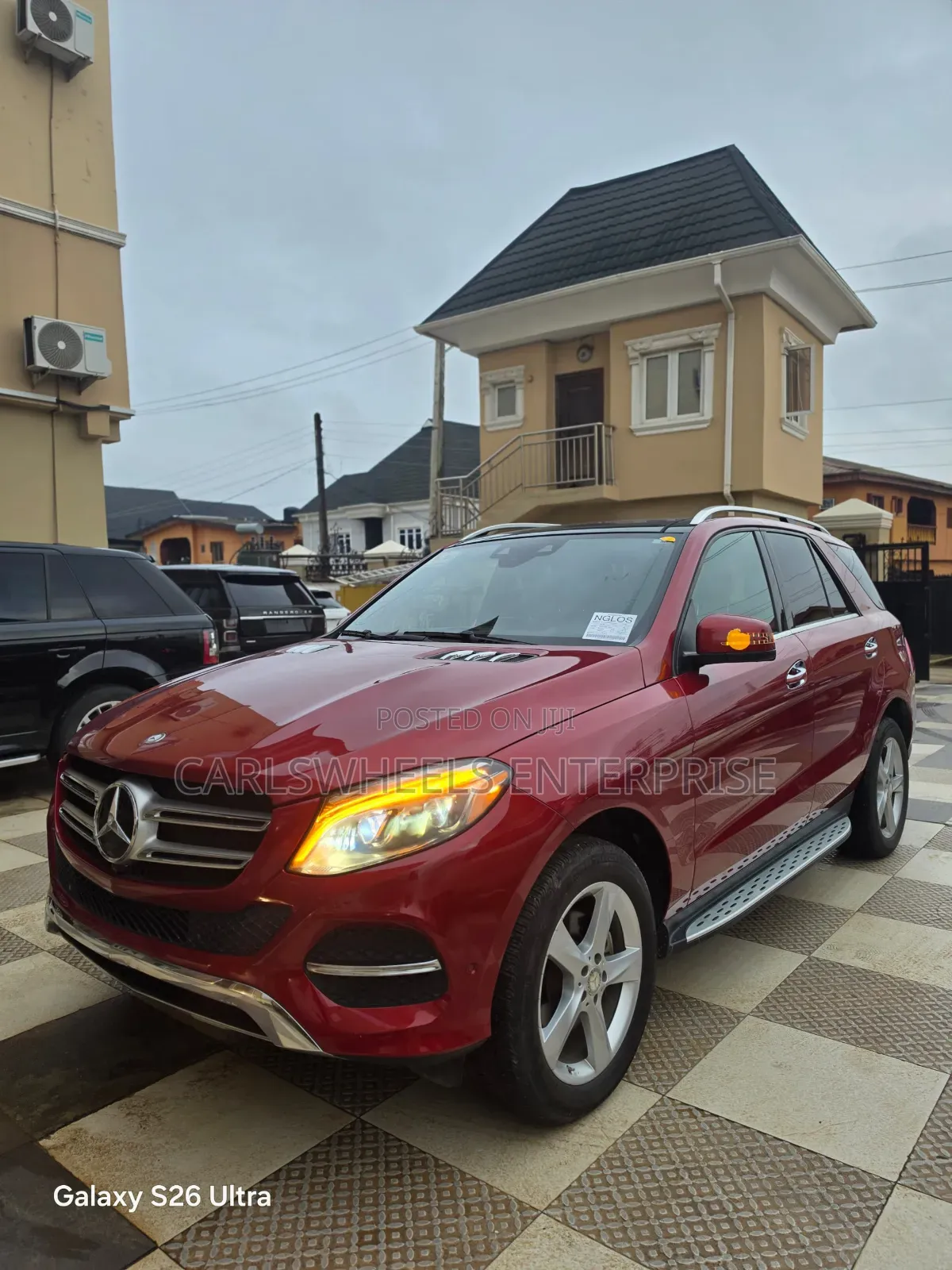 Mercedes-Benz GLE-Class 2016 Red