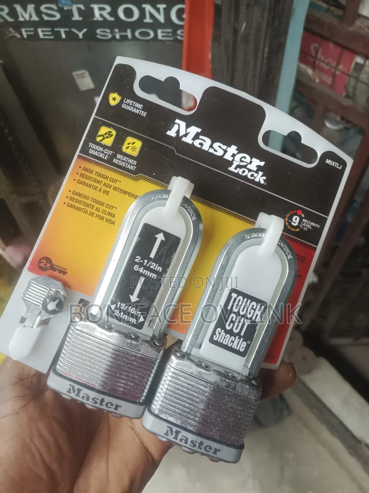Master Lock Combination Heavy Duty Boron Carbide