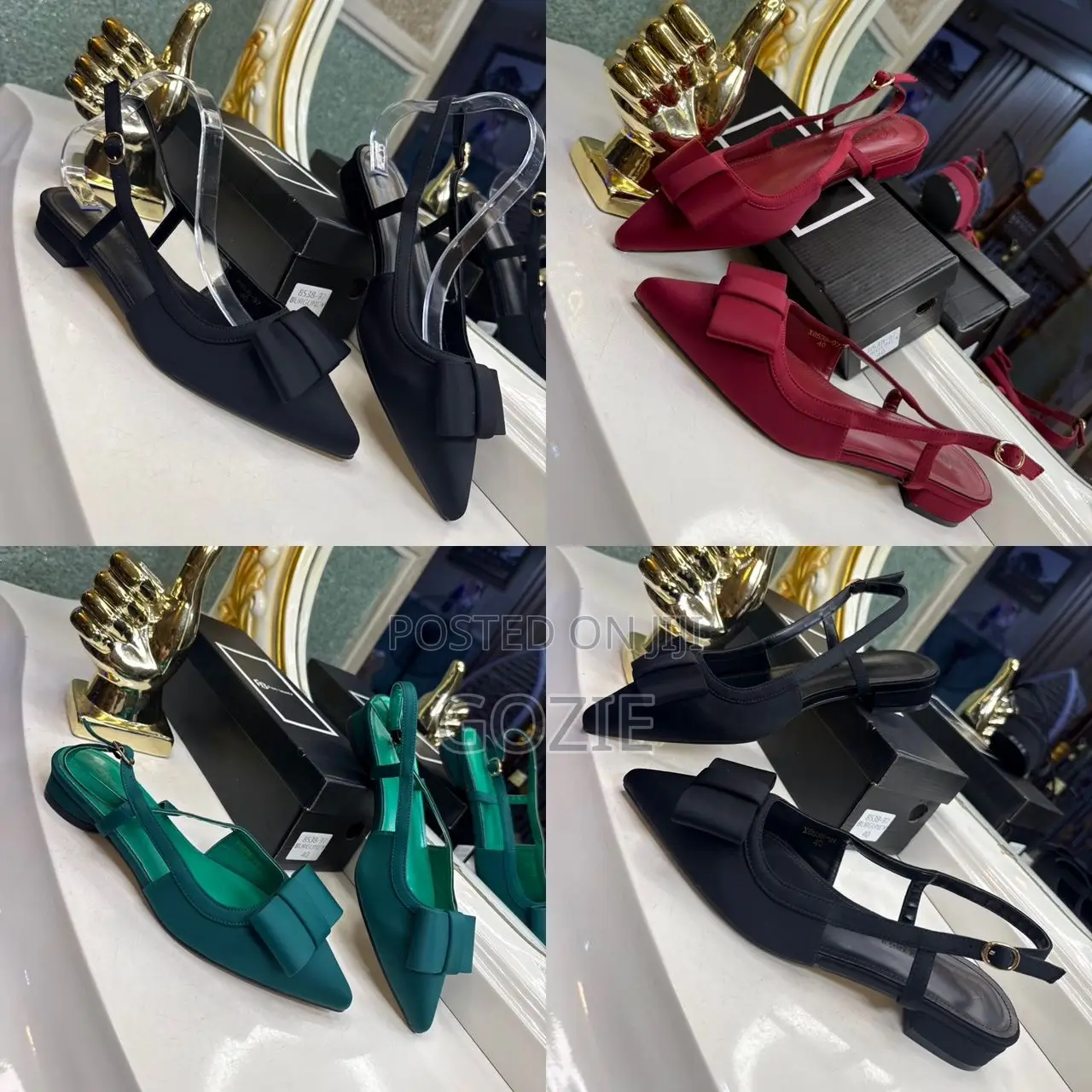 Gorgeous Plus Feet Flat Sandals