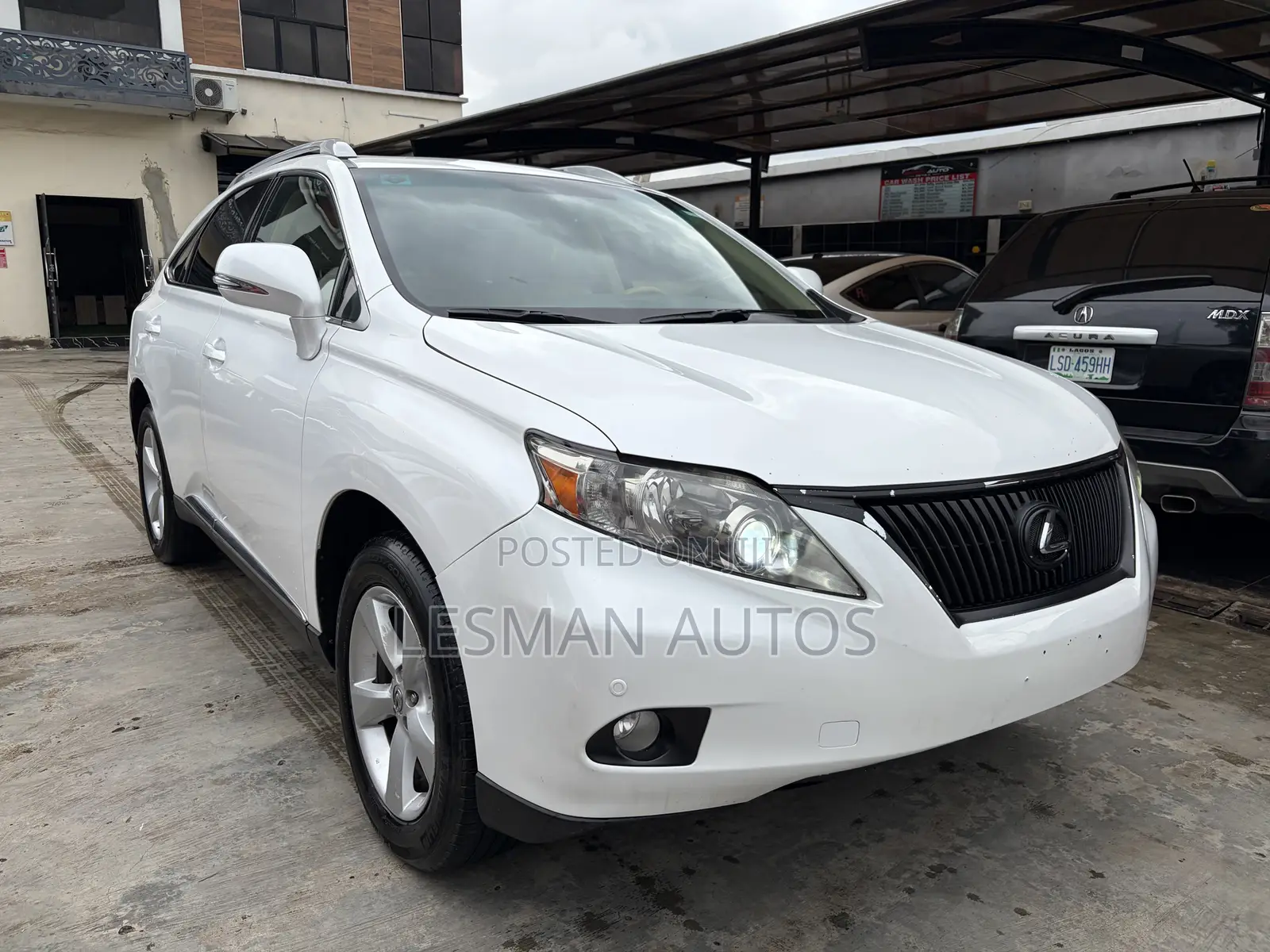 Lexus RX 350 AWD 2012 White