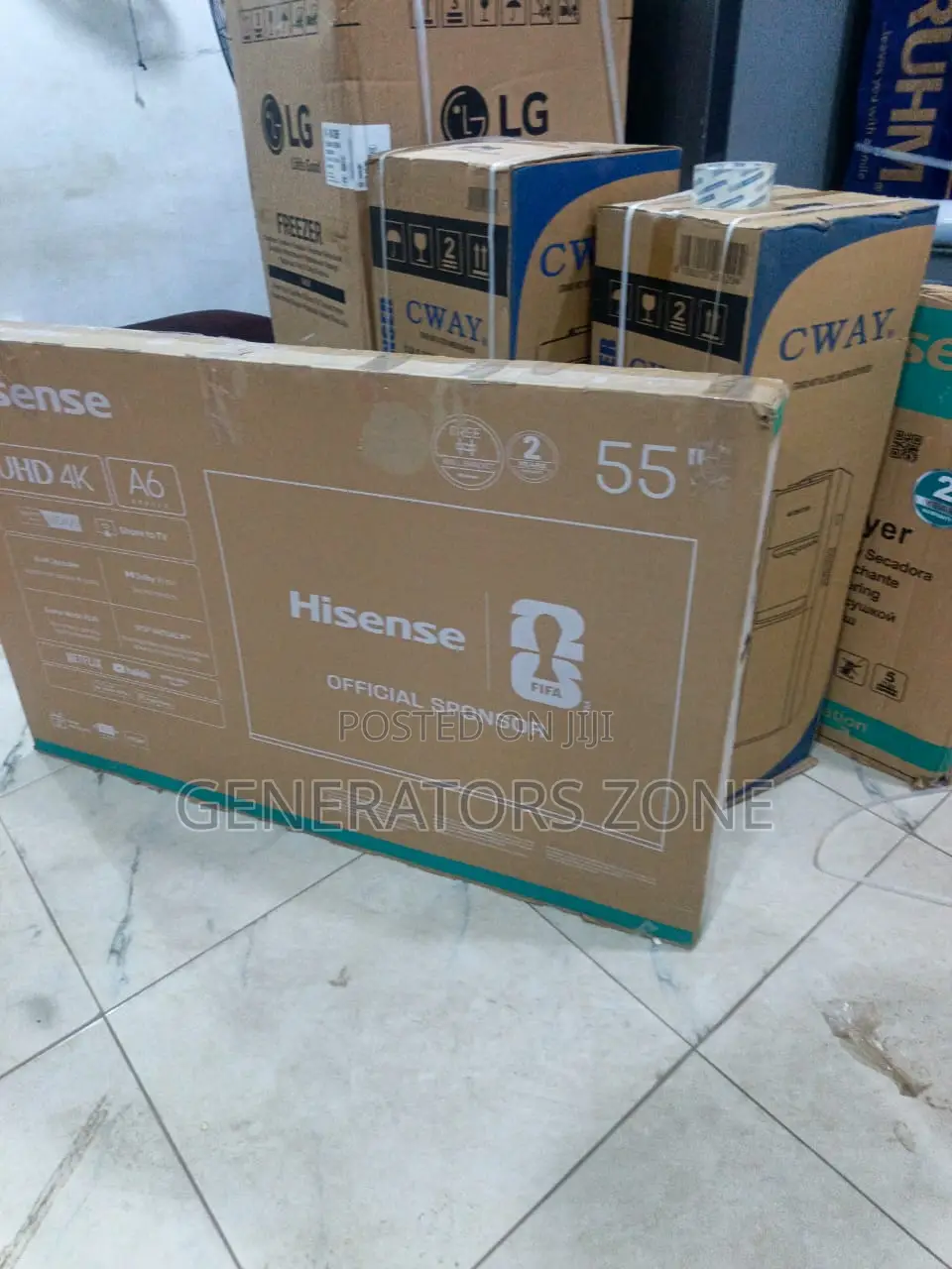 Buy Hisense 55 Inch Smart Tv Model 55a6q at the Best Price