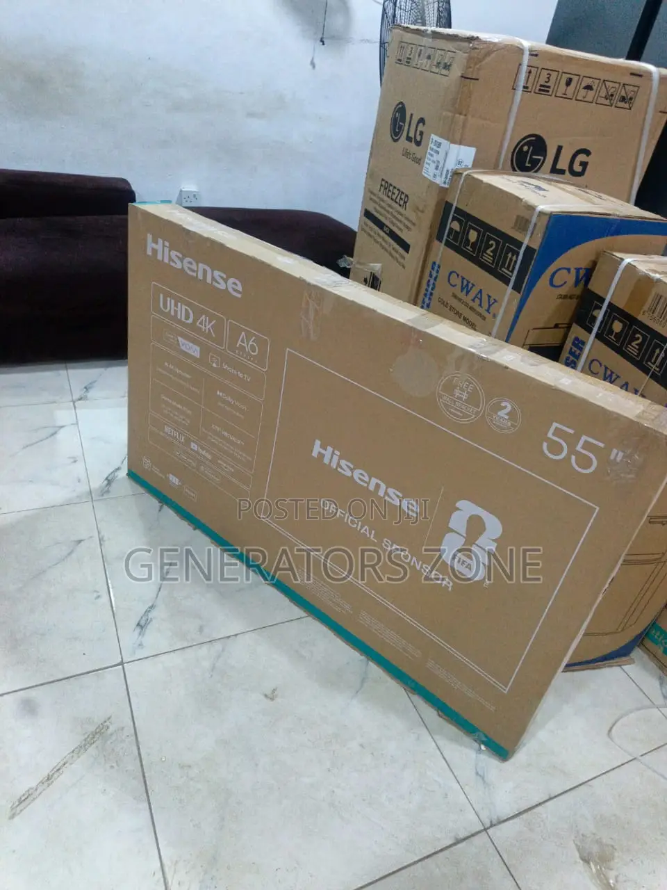 Buy Hisense 55 Inch Smart Tv Model 55a6q at the Best Price