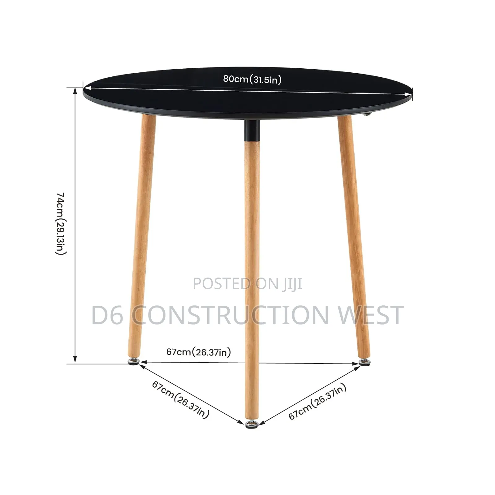 Scandinavian Round Dinning Tabel