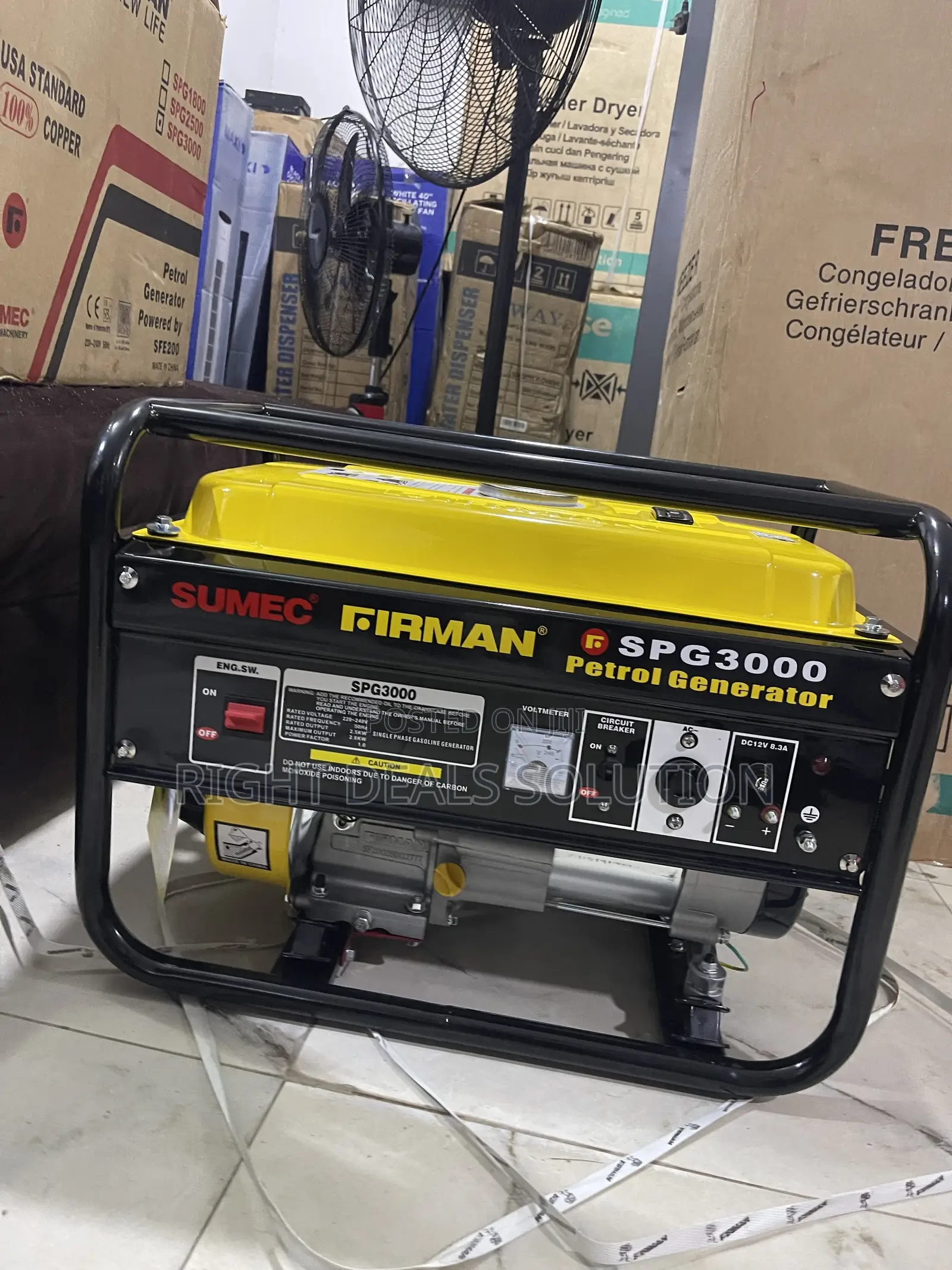 Sumec Firman Spg3000 Generator Set Built for Everyday Use