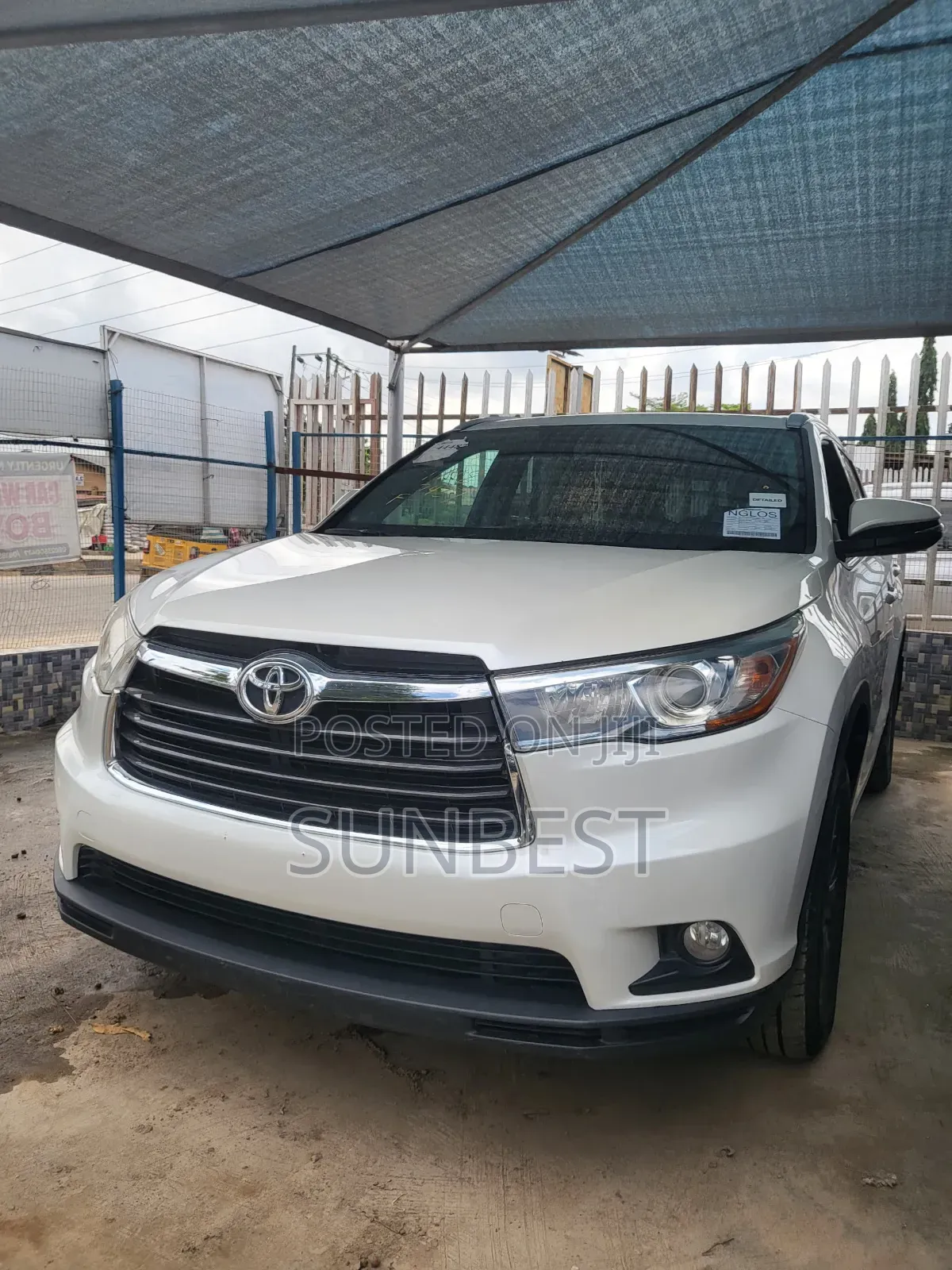 Toyota Highlander Limited Platinum V6 4x4 (3.5L 6cyl 6A) 2016 White