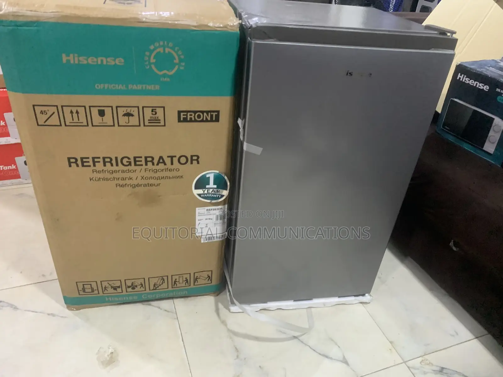 Hisense 093dr 90l Single Door Refrigerator – Energy Efficient Compact