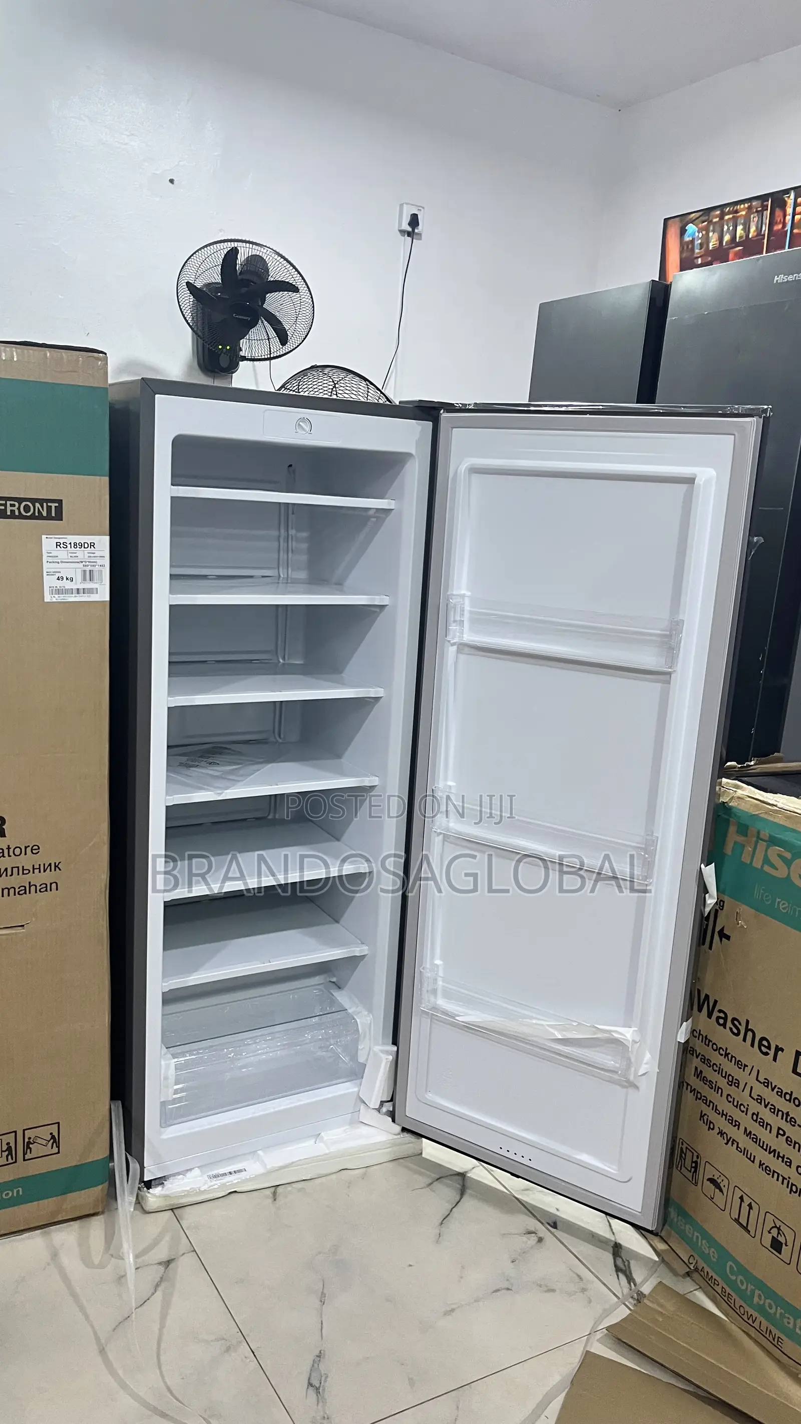 Hisense Rs189dr Upright Freezer – Advanced Vertical Cooling Technology