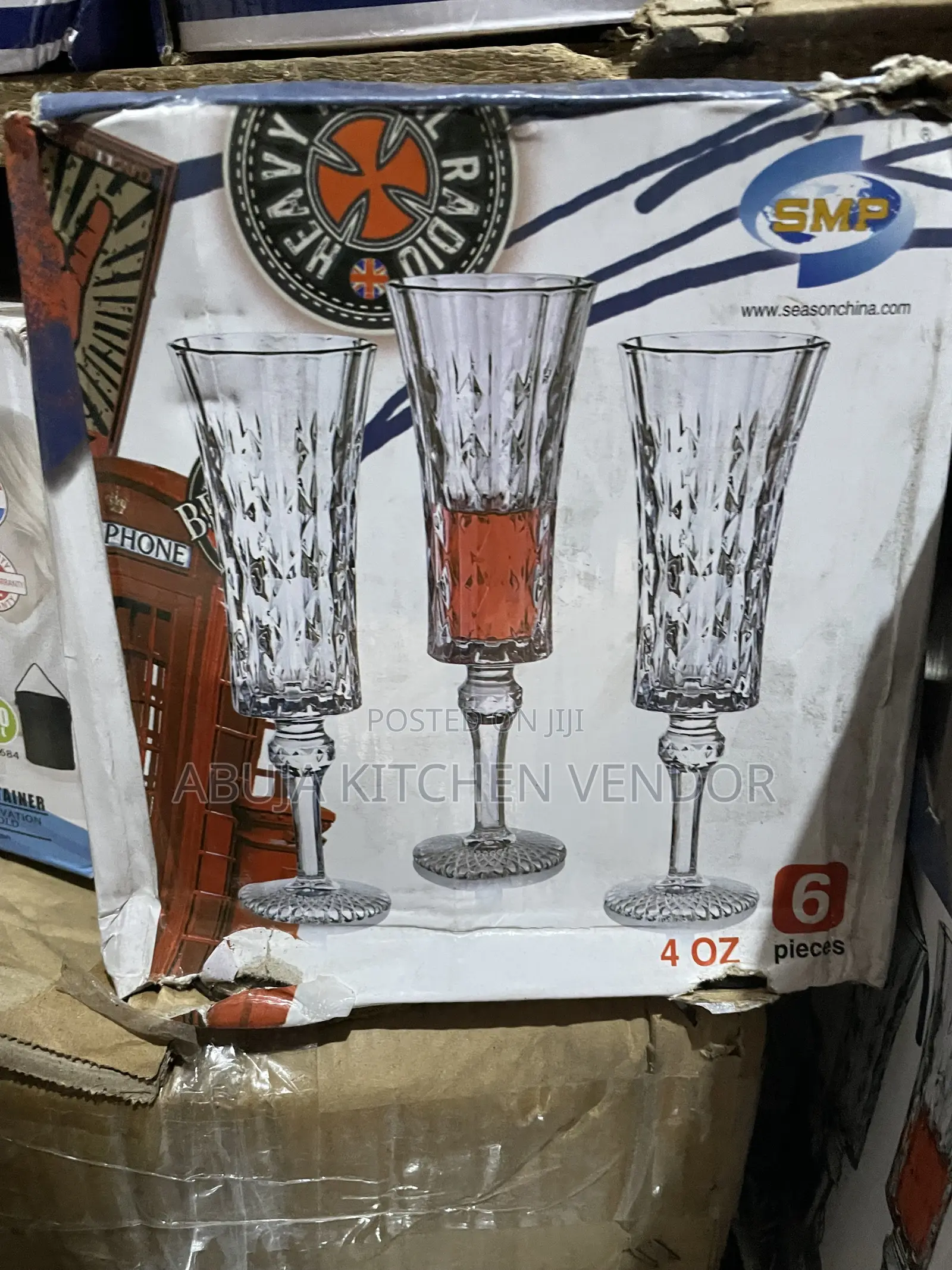 High Wine Glass