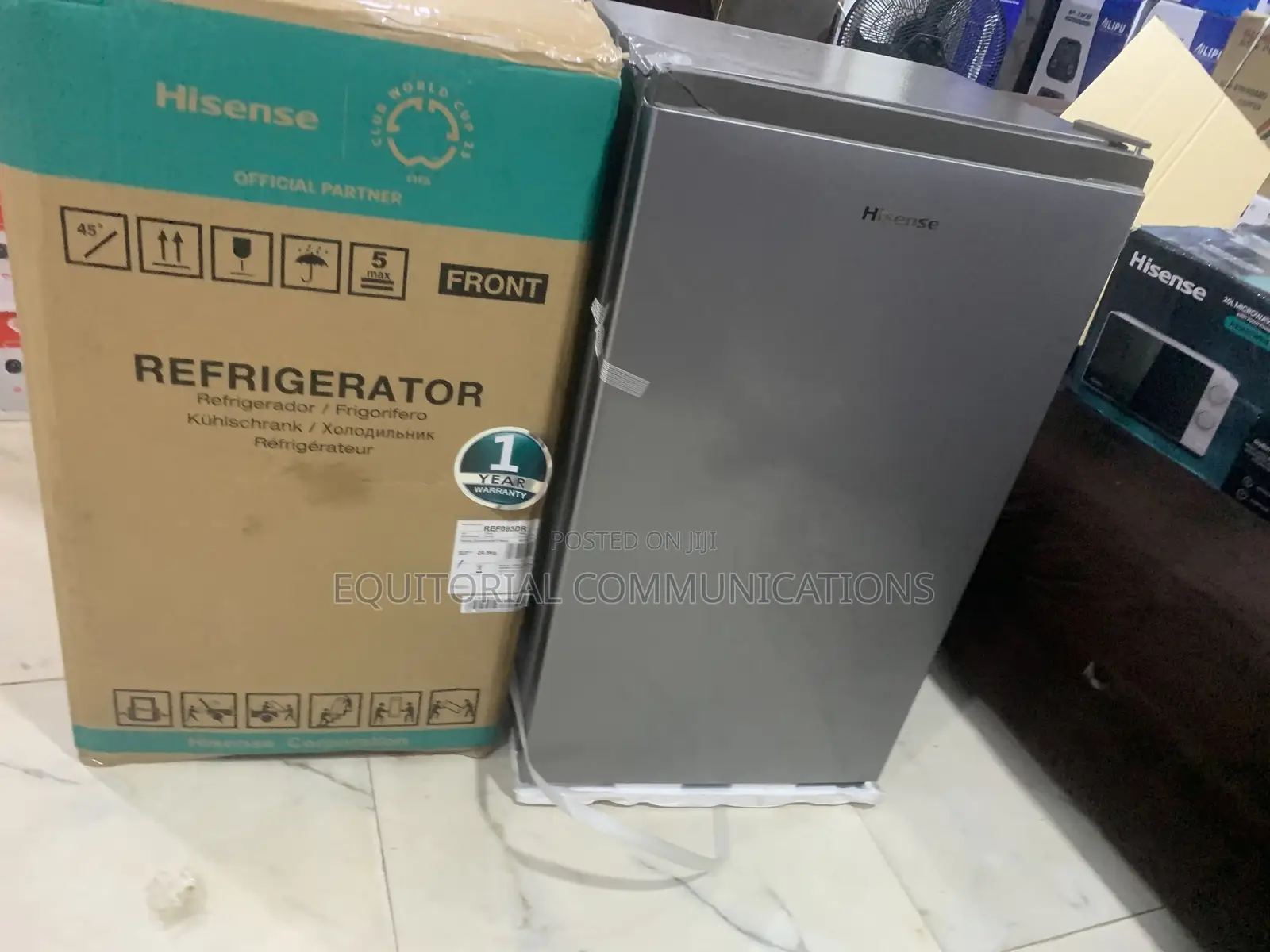 Hisense 90l Single Door Refrigerator (093dr) – Compact Mini Fridge Wit
