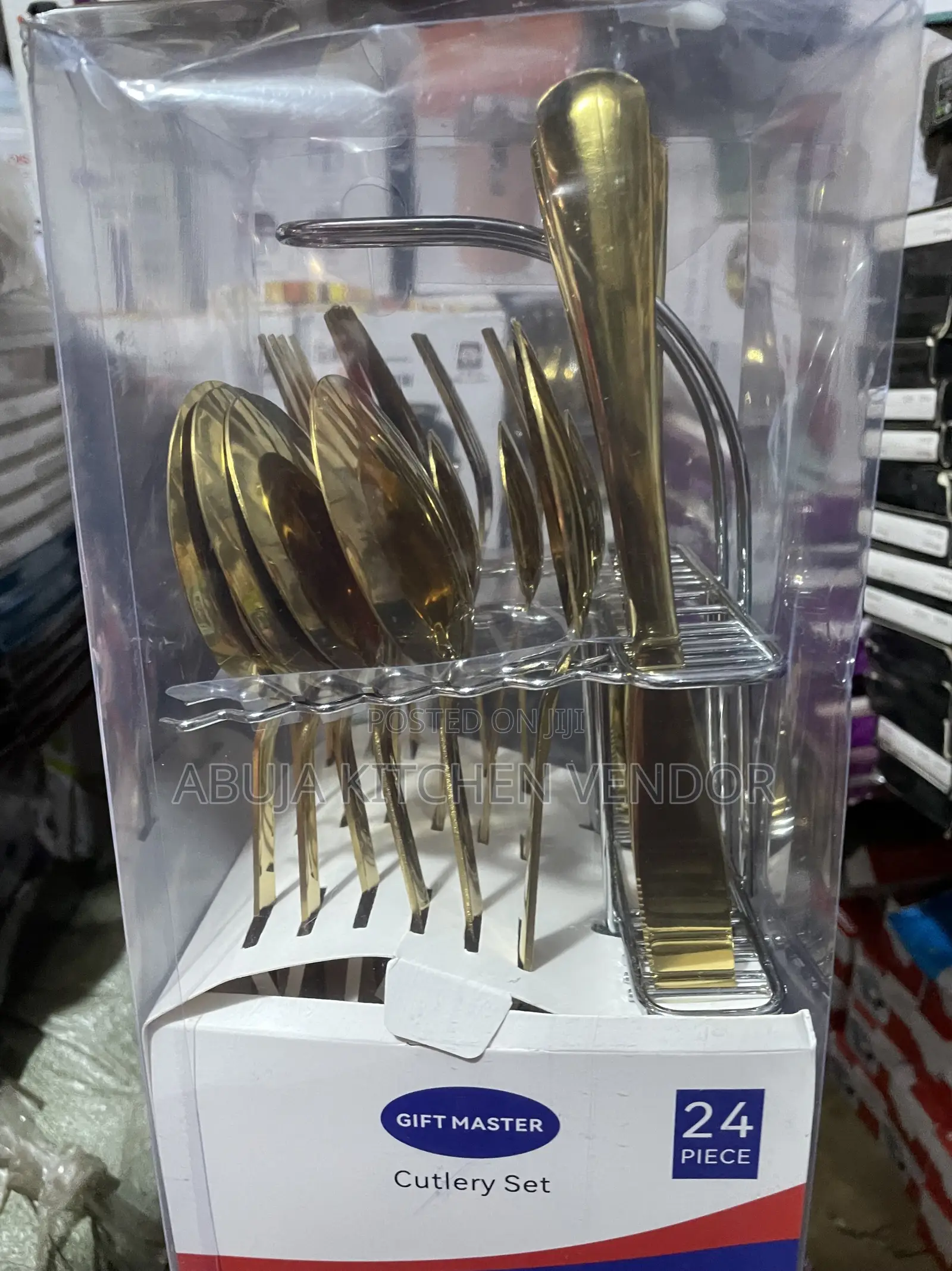 Set of Golden Spoon