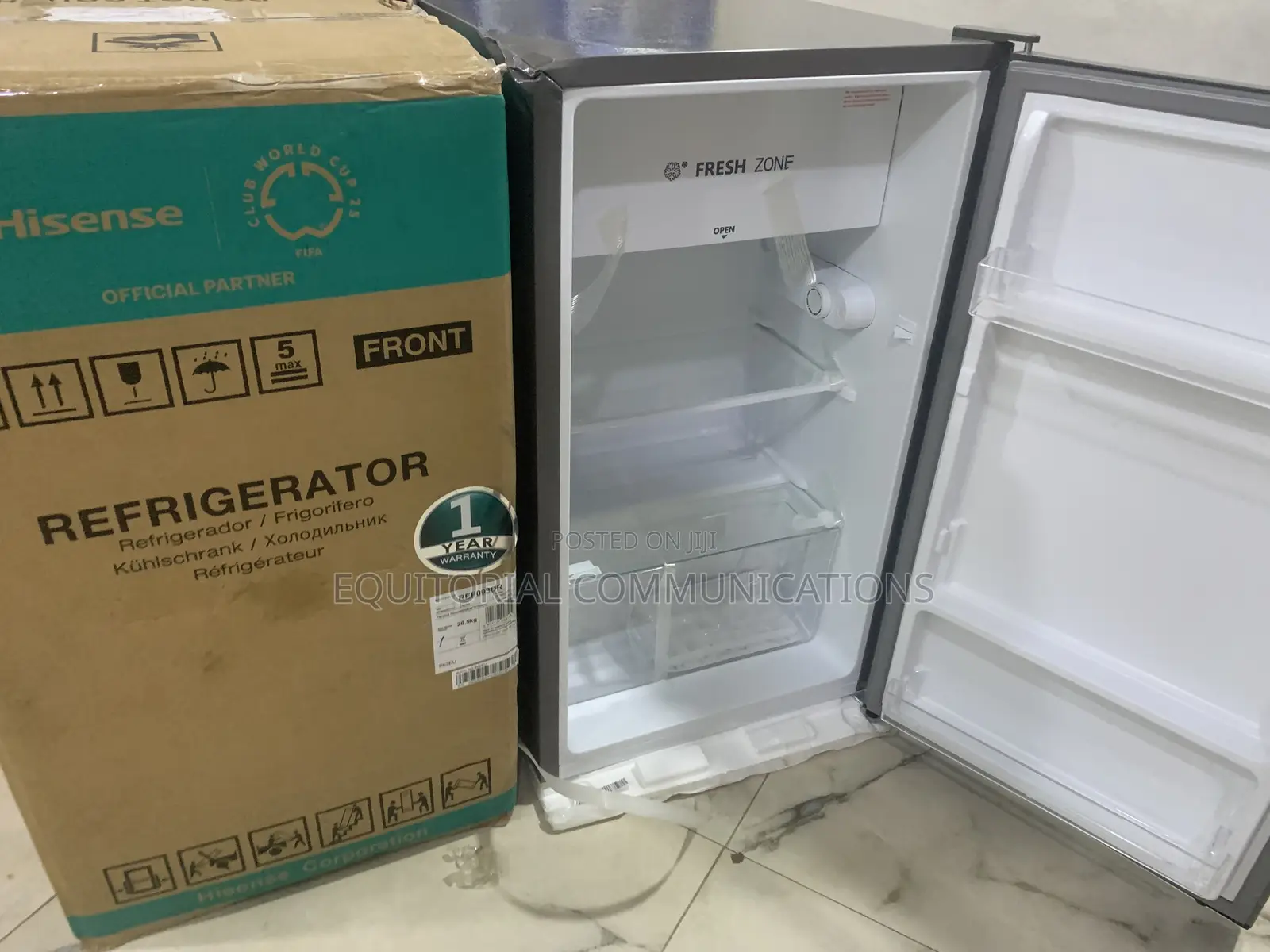 Hisense 90l Single Door Refrigerator (093dr) – Compact Mini Fridge Wit