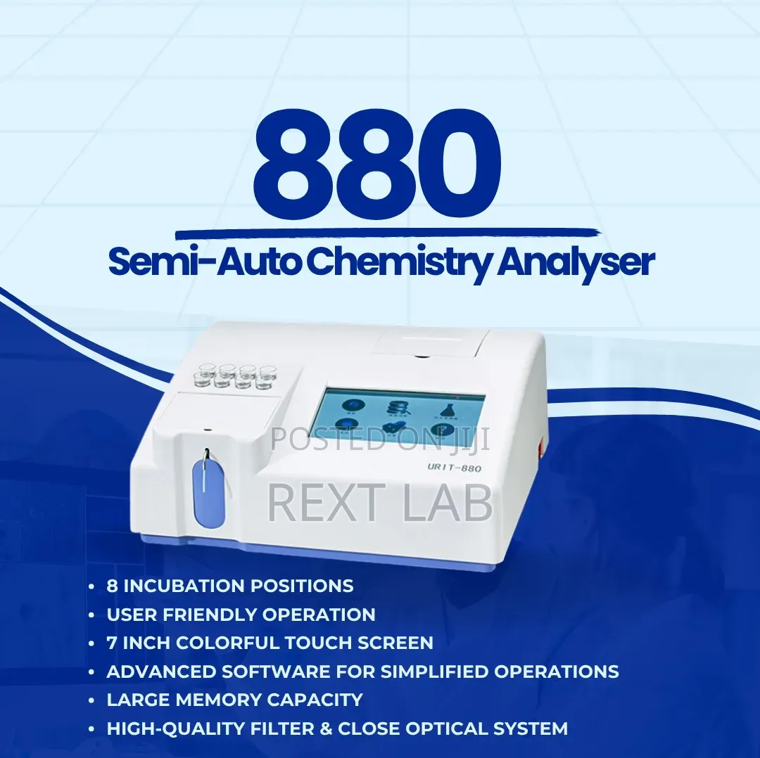 Urit 880 Semi Auto Chemistry Analyser