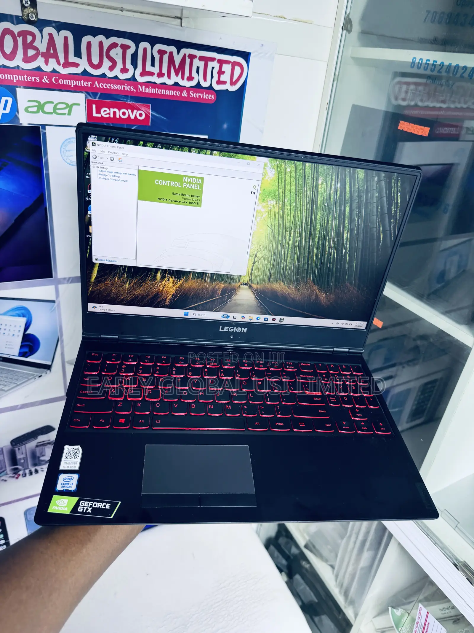 Lenovo Legion Y7000P IRX9 Gaming Laptop 16GB Intel Core i5 SSD 512GB