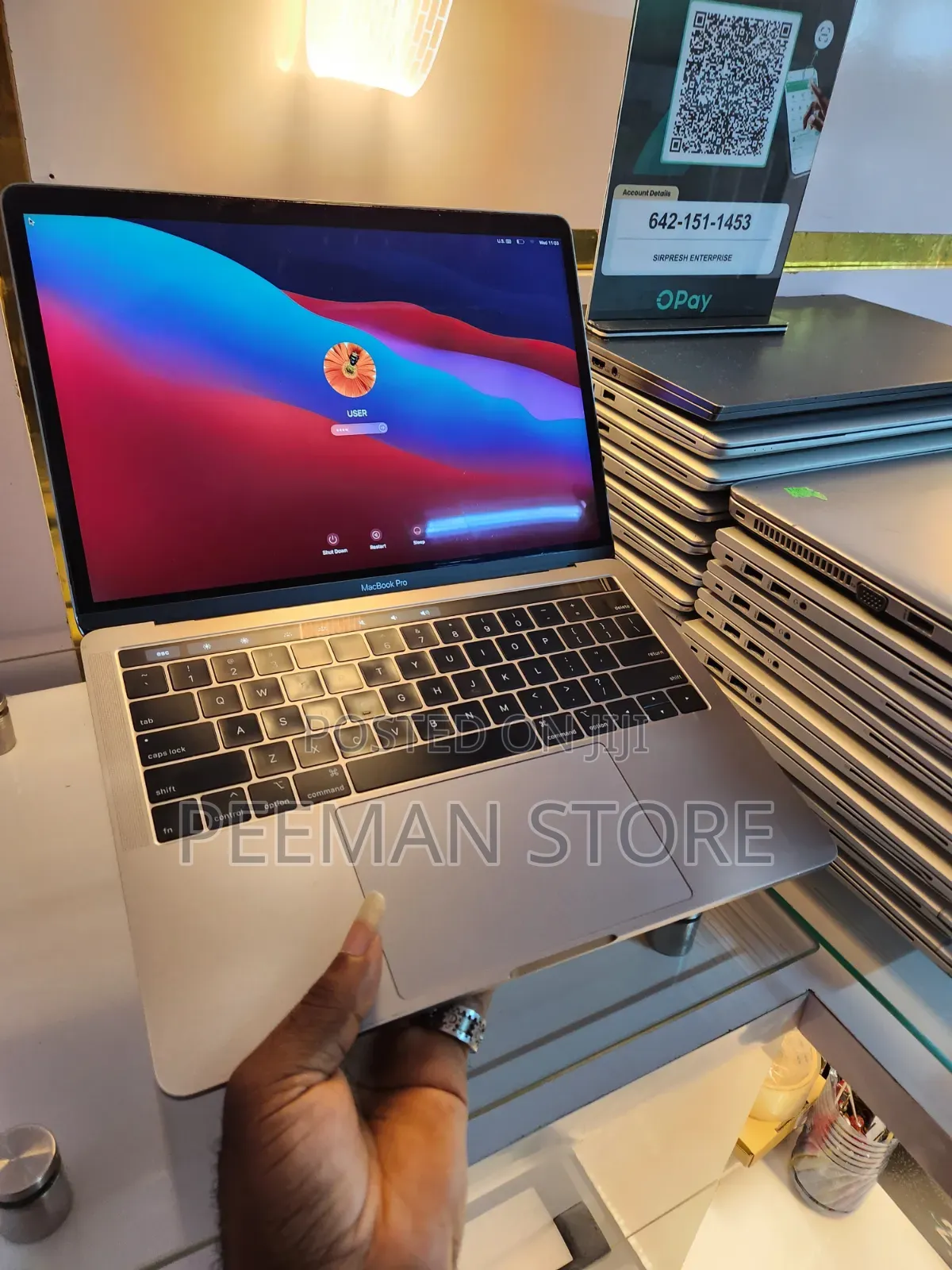 Laptop Apple MacBook Pro 2019 16GB Intel Core i5 SSD 512GB