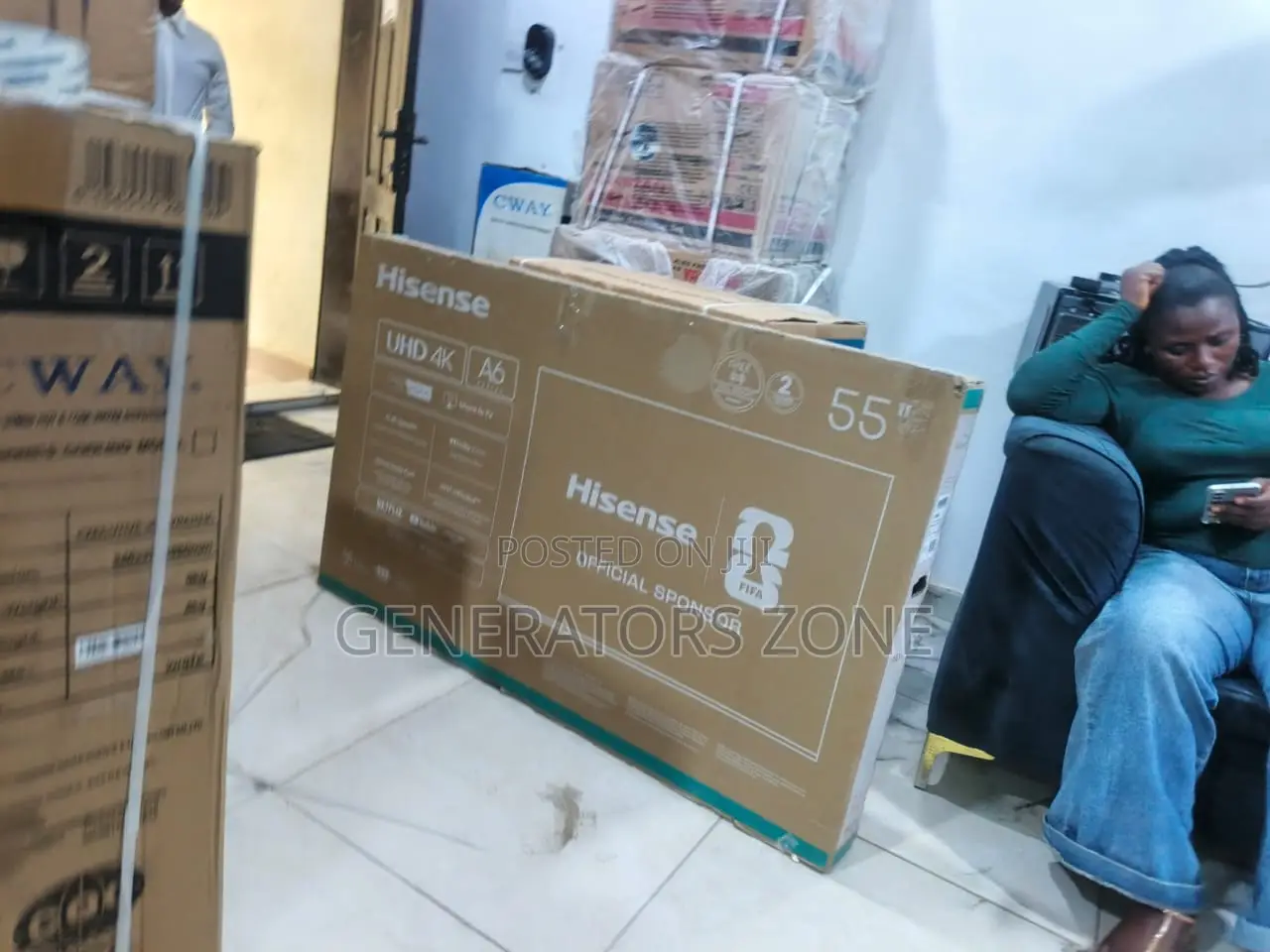 Hisense 55 Inch Smart Tv Model 55a6q – Enjoy Brilliant Resolutio