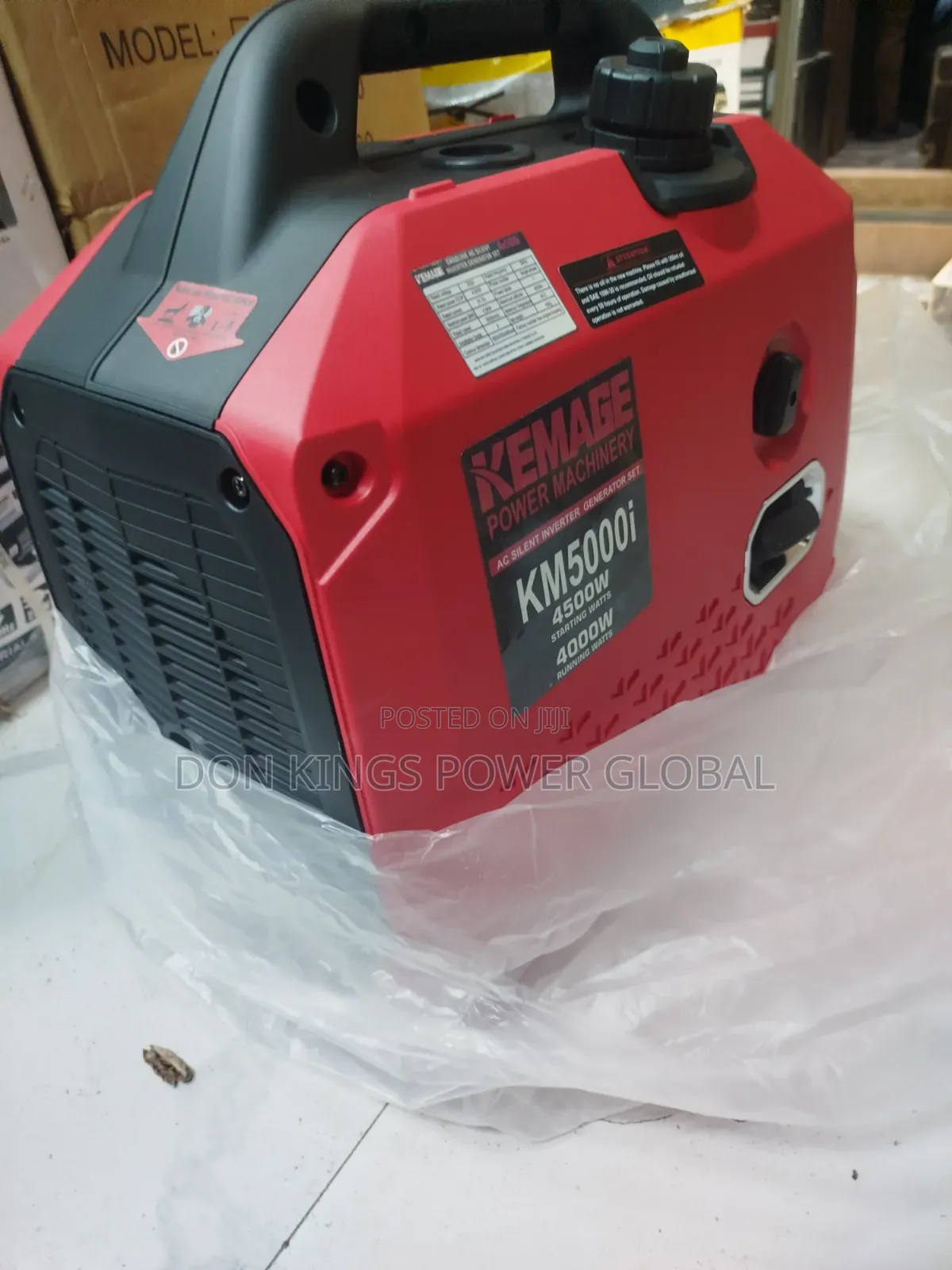 Kemage 5000 4.5kvasilent Power Generator